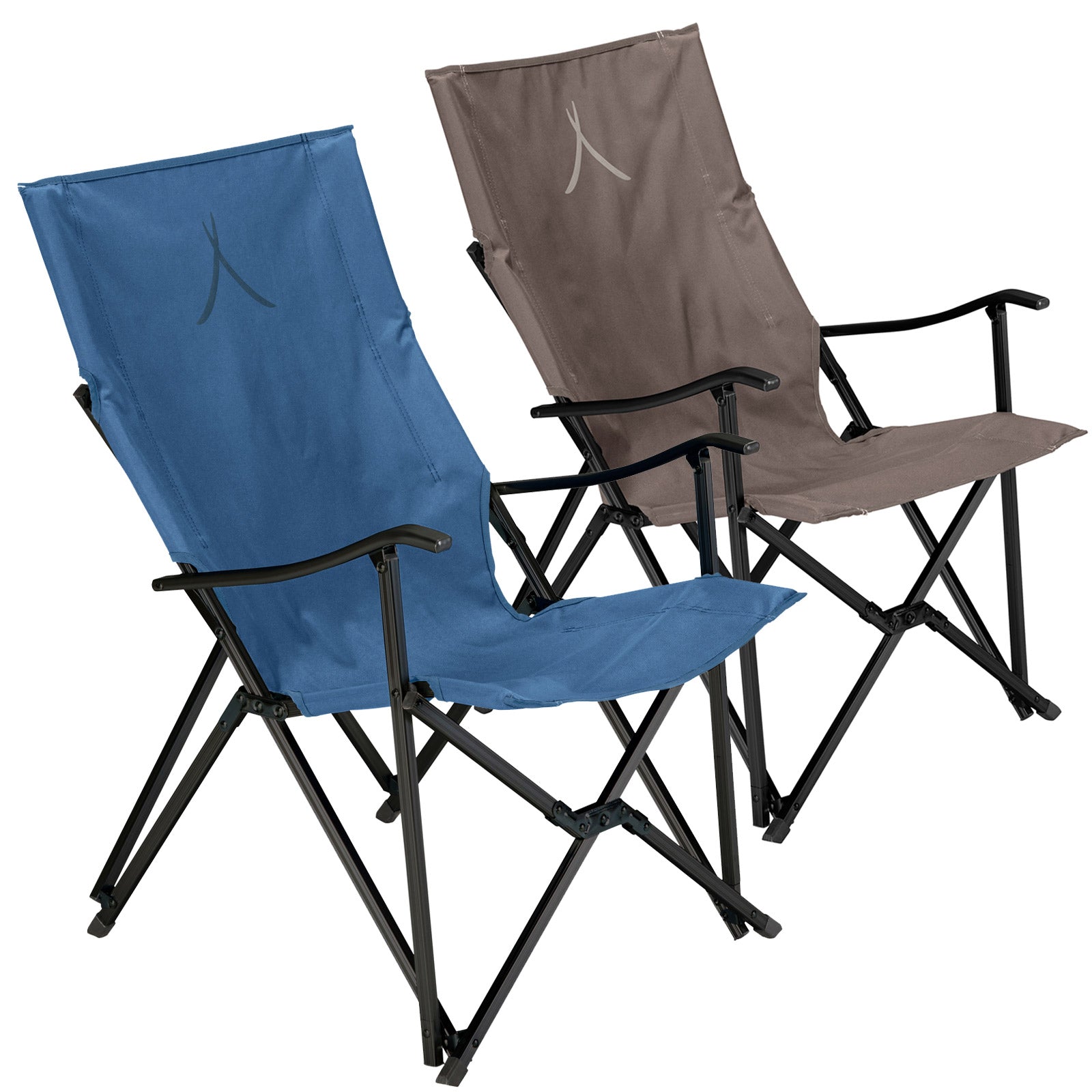 GRAND CANYON El Tovar Chaise pliante de camping pliante de jardin avec accoudoirs en aluminium 100 kg