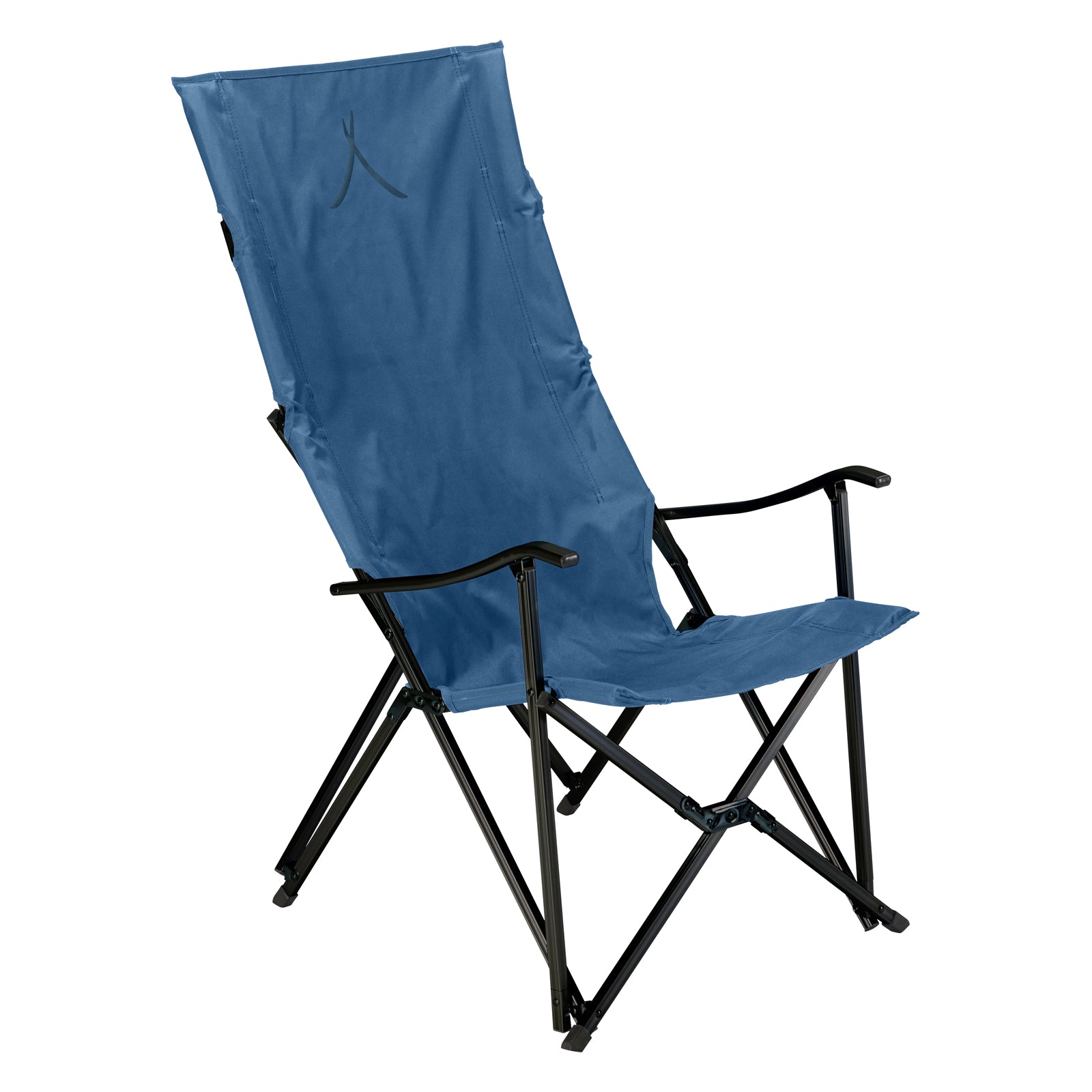 GRAND CANYON El Tovar Chaise de camping pliante à dossier haut pour l'extérieur, avec accoudoirs, en aluminium, 100 kg