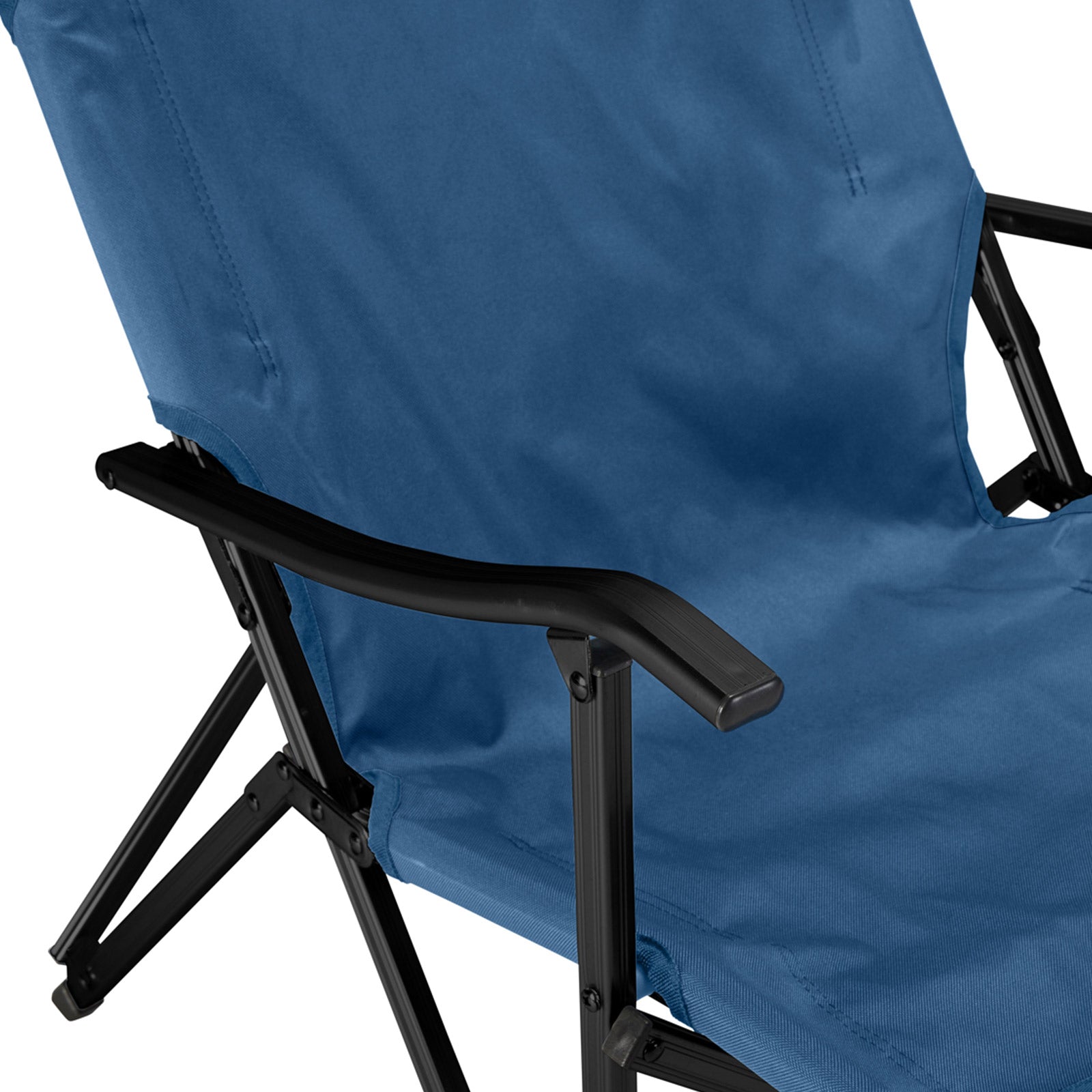 GRAND CANYON El Tovar chaise longue de camping pliante à dossier haut avec accoudoirs en aluminium 100 kg
