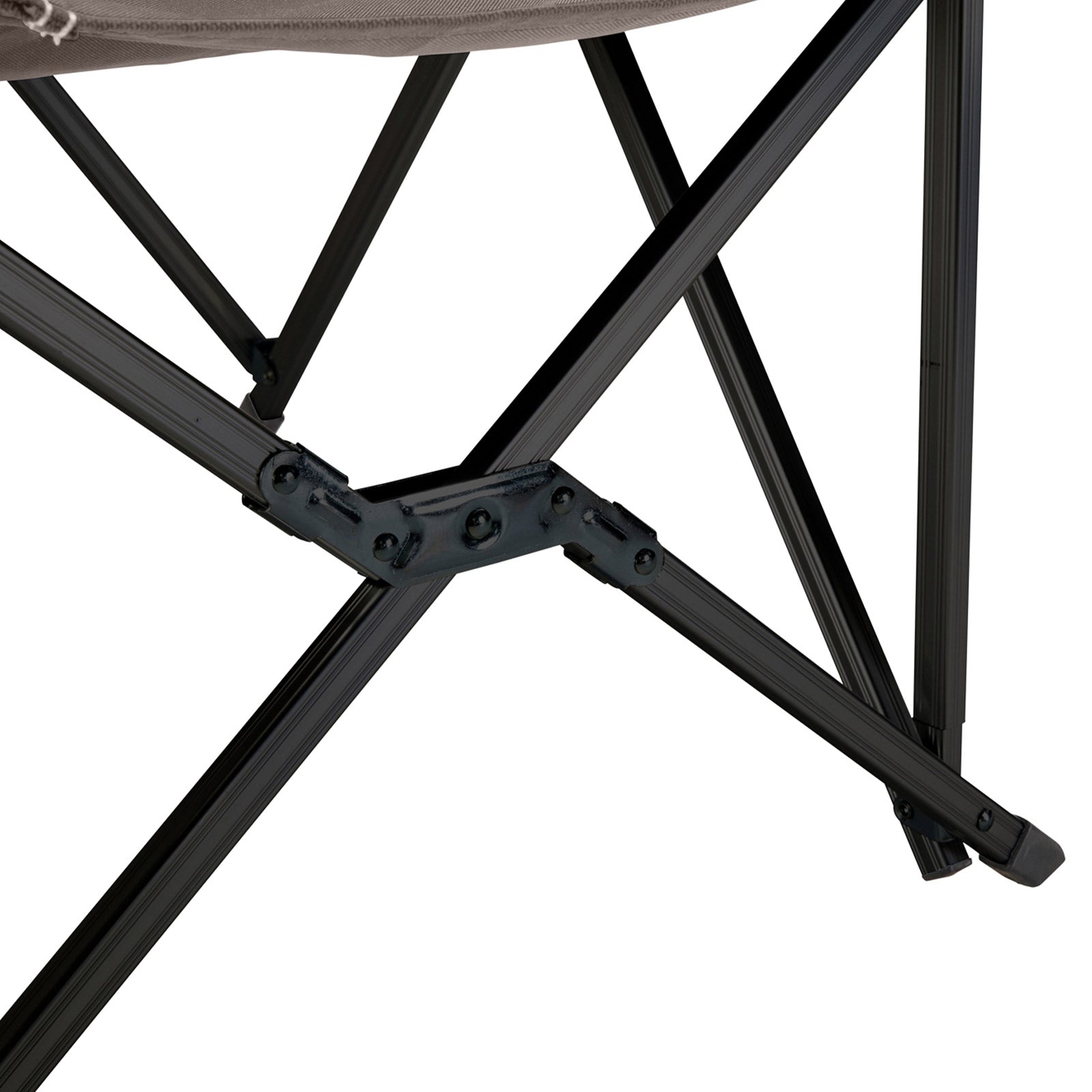GRAND CANYON El Tovar chaise longue de camping pliante à dossier haut avec accoudoirs en aluminium 100 kg