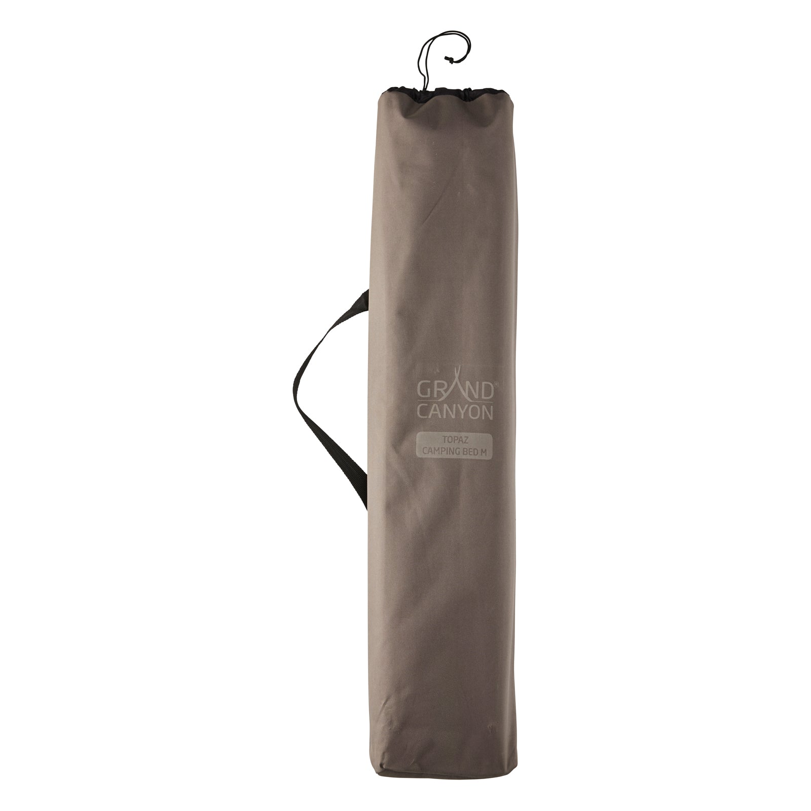 GRAND CANYON Lit de camp en aluminium Topaz M/L, chaise longue de camping pliante pour invités, grand format, 150 kg