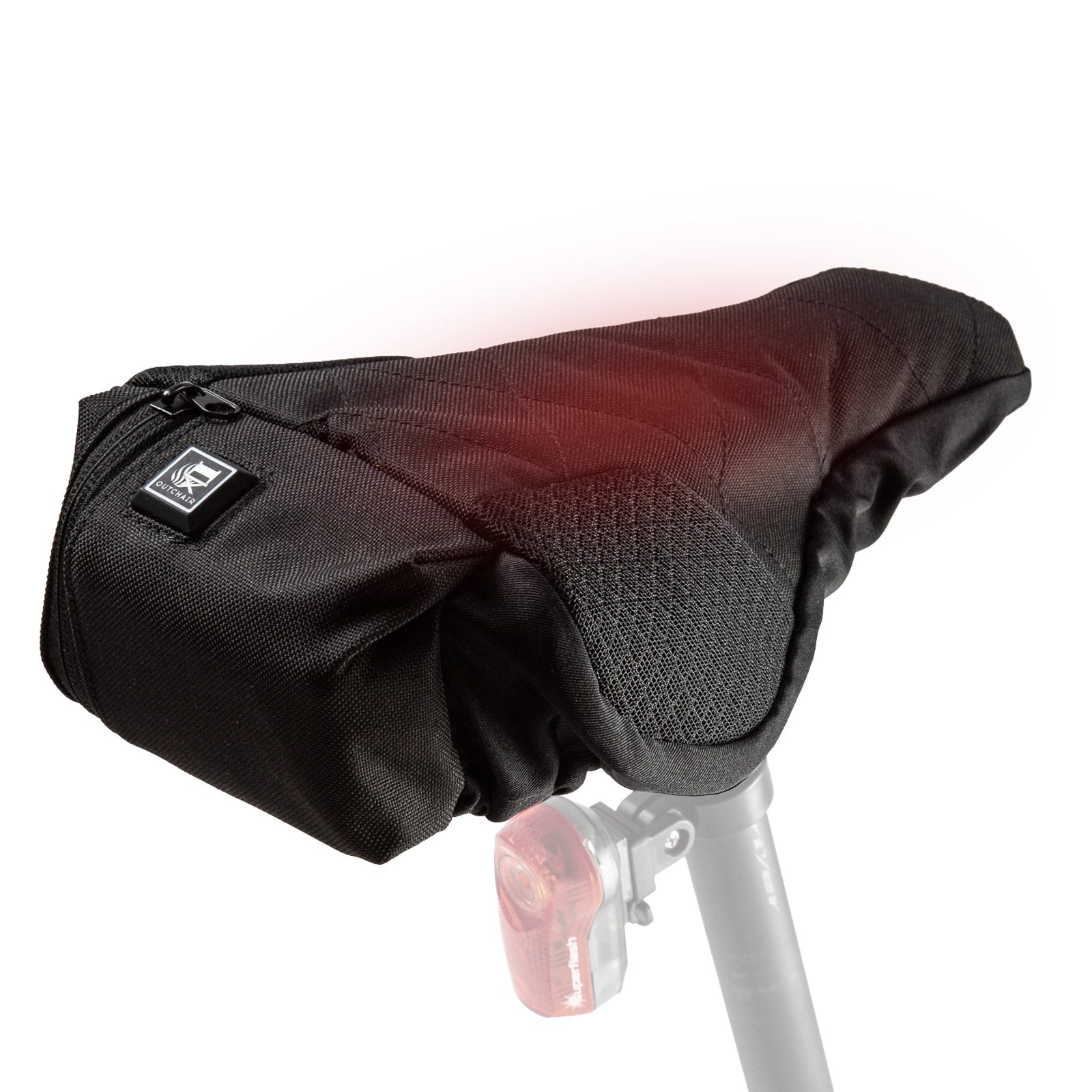 OUTCHAIR Bicycle Saddle Cover Easy Rider Seat Heating Heating Cushion