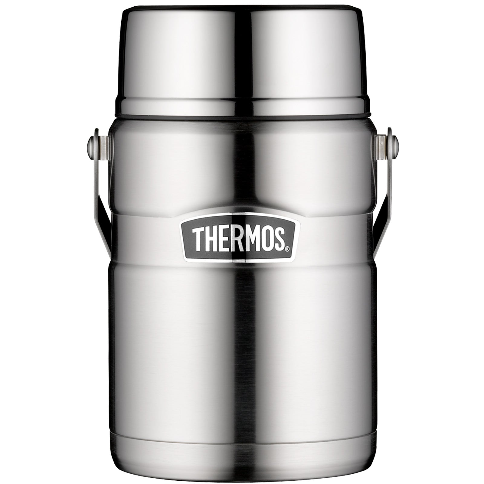 THERMOS Food Container King 1,2L Isolierbehälter Essenbehälter Edelstahl 2 Boxen