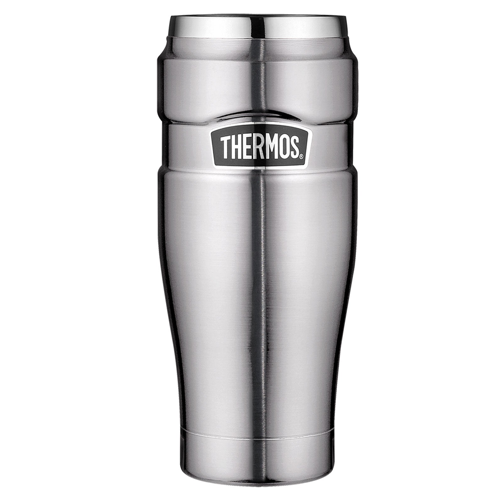 THERMOS Becher 0,47L Isolierbecher KFZ Auto Kaffee Camping Trinkbecher Edelstahl