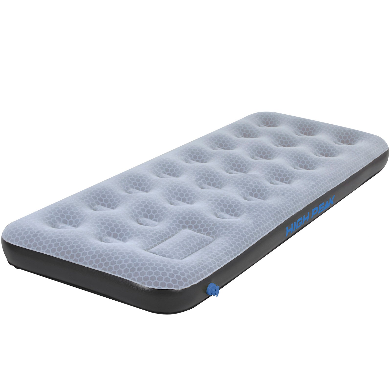 HIGH PEAK Luftbett Comfort Plus - Luftmatratze Camping Gästebett Isomatte Pumpe