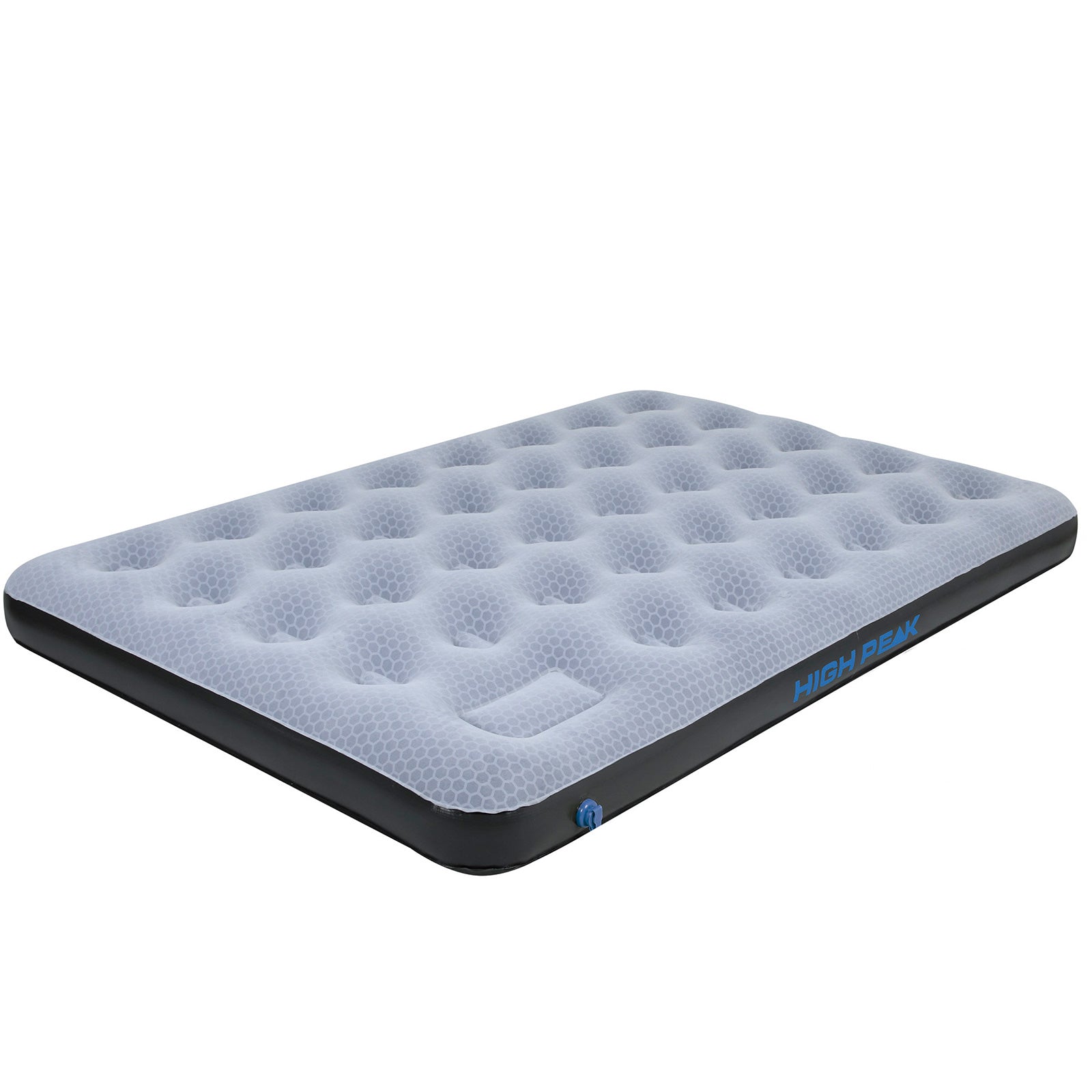 HIGH PEAK Luftbett Comfort Plus - Luftmatratze Camping Gästebett Isomatte Pumpe
