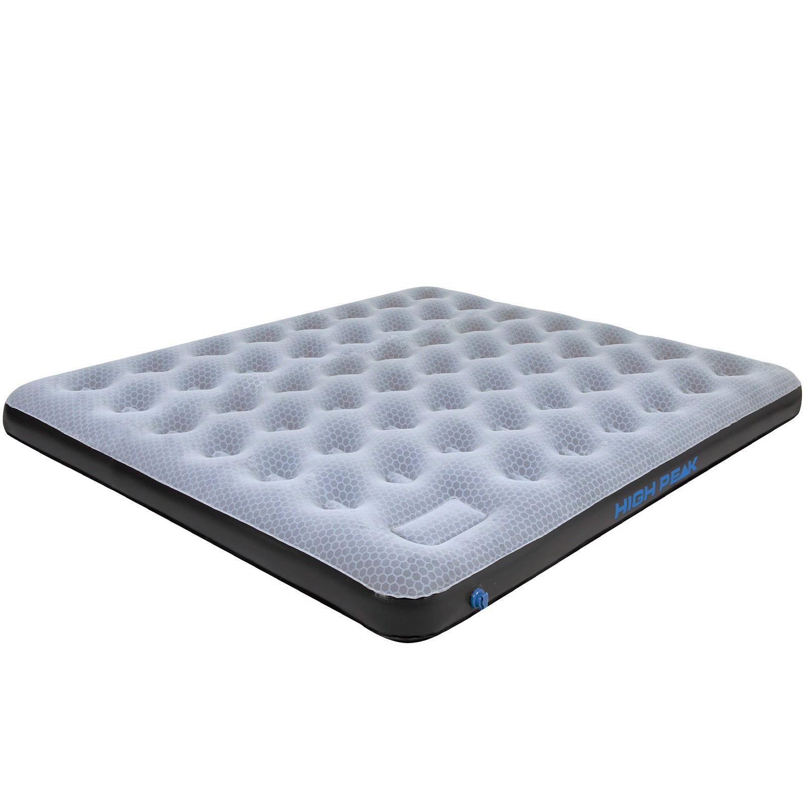 HIGH PEAK Luftbett Comfort Plus - Luftmatratze Camping Gästebett Isomatte Pumpe