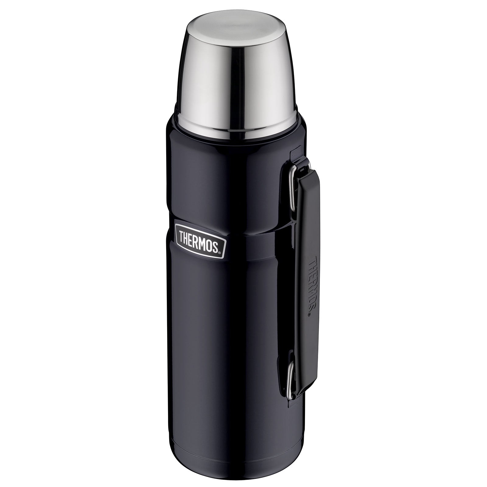 THERMOS Kanne King 1,2 Isolierflasche Flasche Isolierkanne Becher Drehverschluss