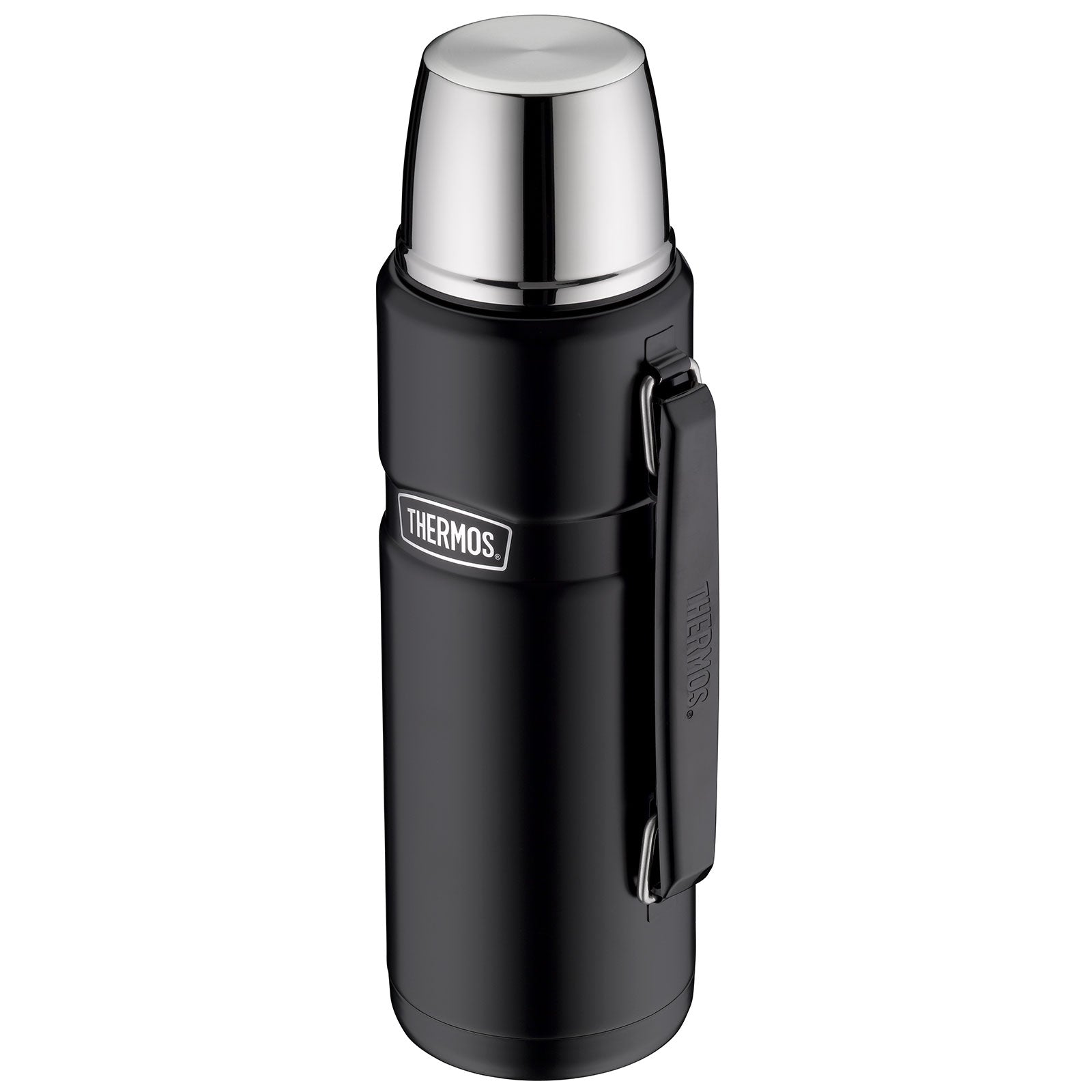 THERMOS Kanne King 1,2 Isolierflasche Flasche Isolierkanne Becher Drehverschluss