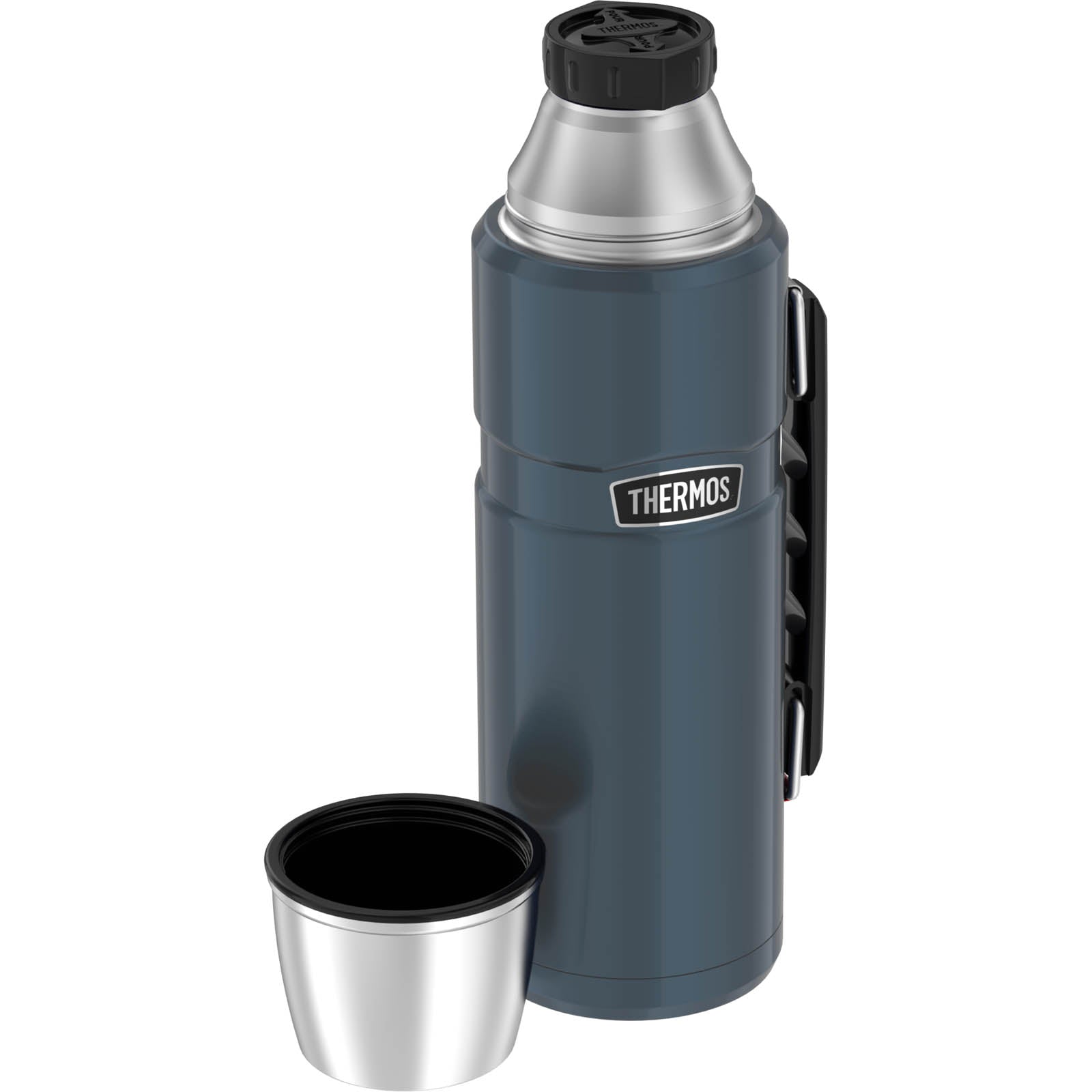 THERMOS Kanne King 1,2 Isolierflasche Flasche Isolierkanne Becher Drehverschluss
