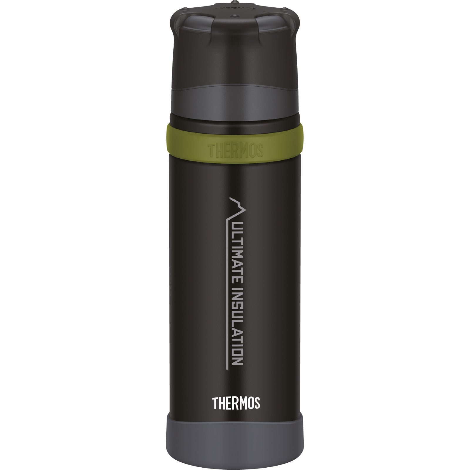 THERMOS Flasche Isolierflasche Mountain Weithals Drehverschluss Becher Leicht