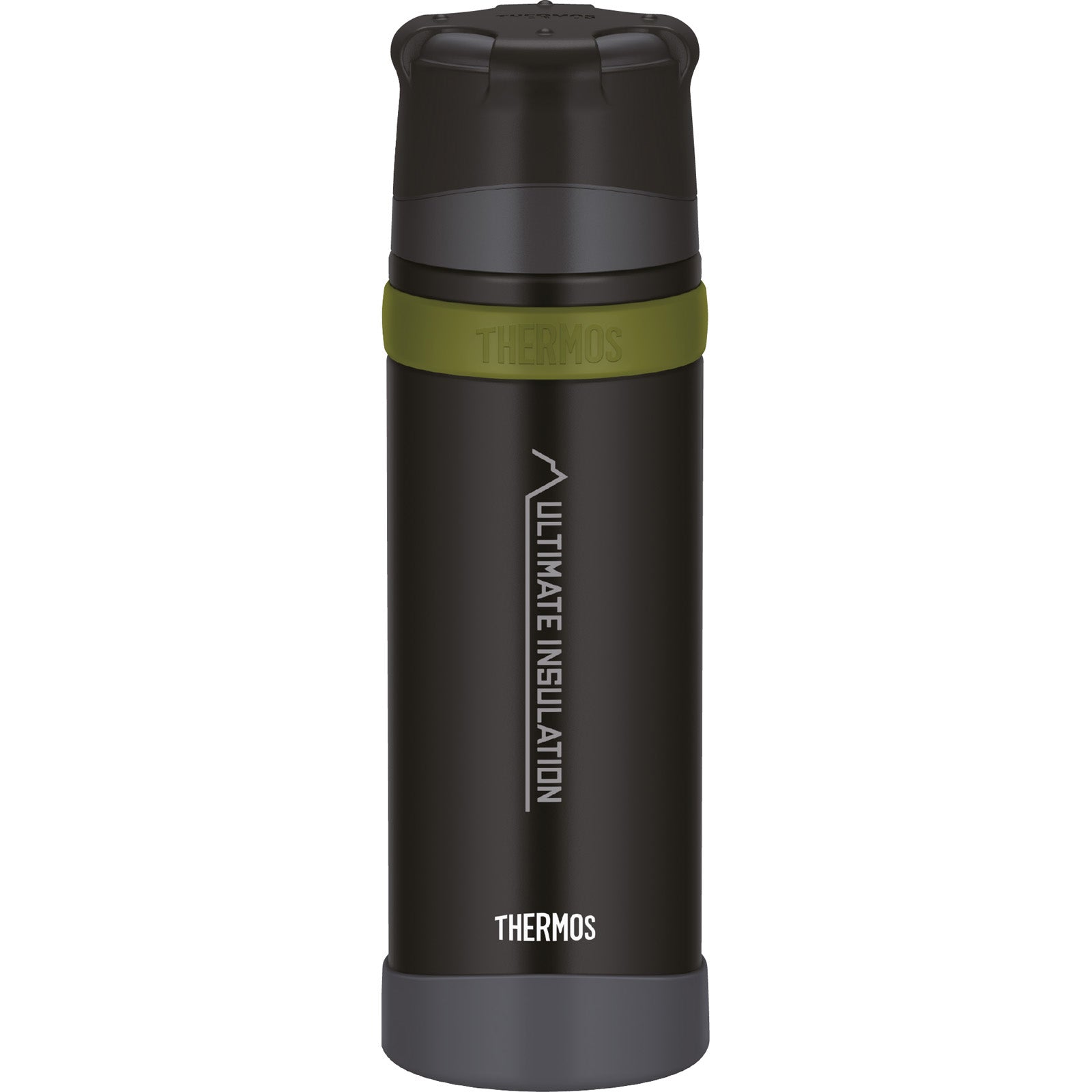 THERMOS Flasche Isolierflasche Mountain Weithals Drehverschluss Becher Leicht