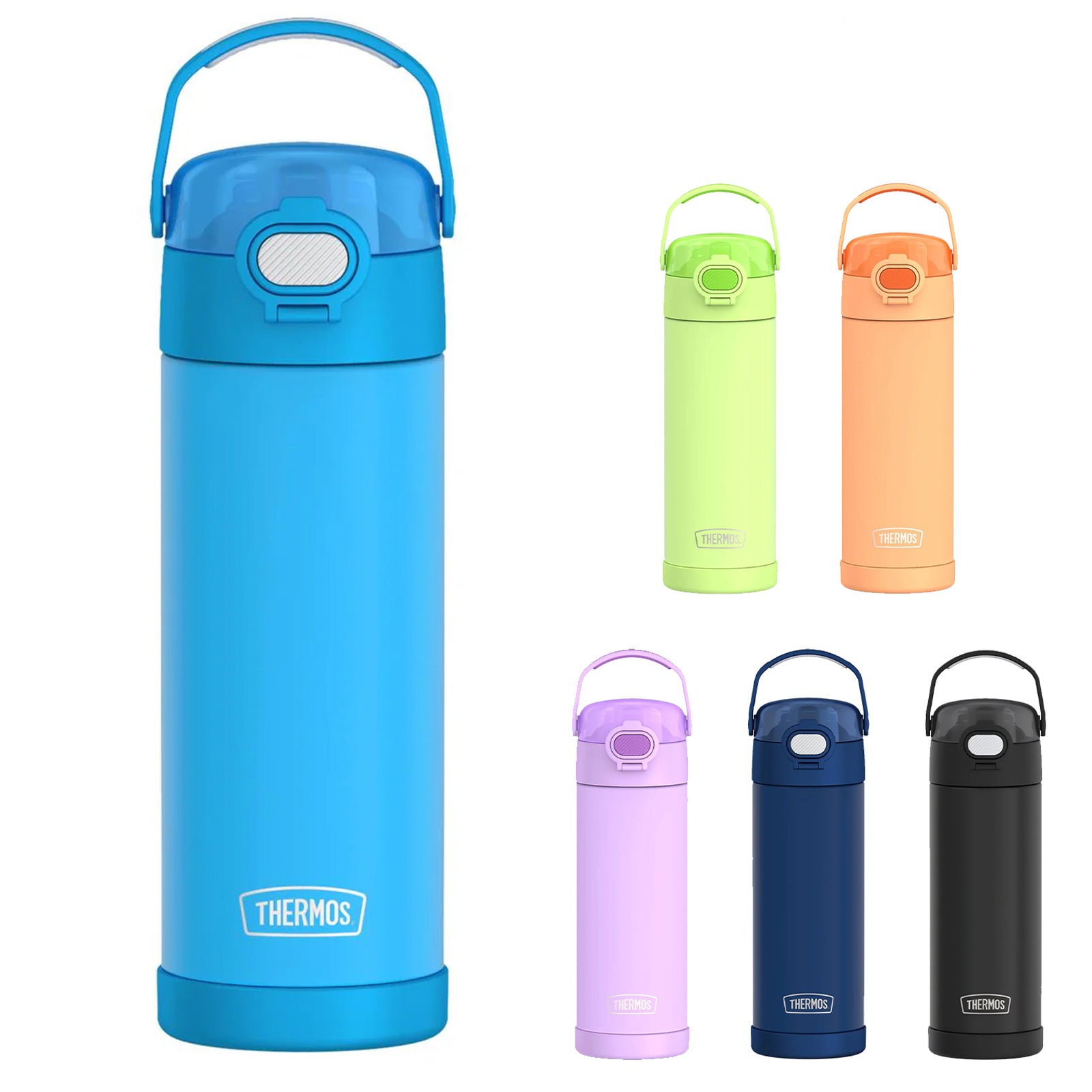 THERMOS Flasche Kinder Trinkflasche Funtainer Isolierflasche Weithals 0,47 L