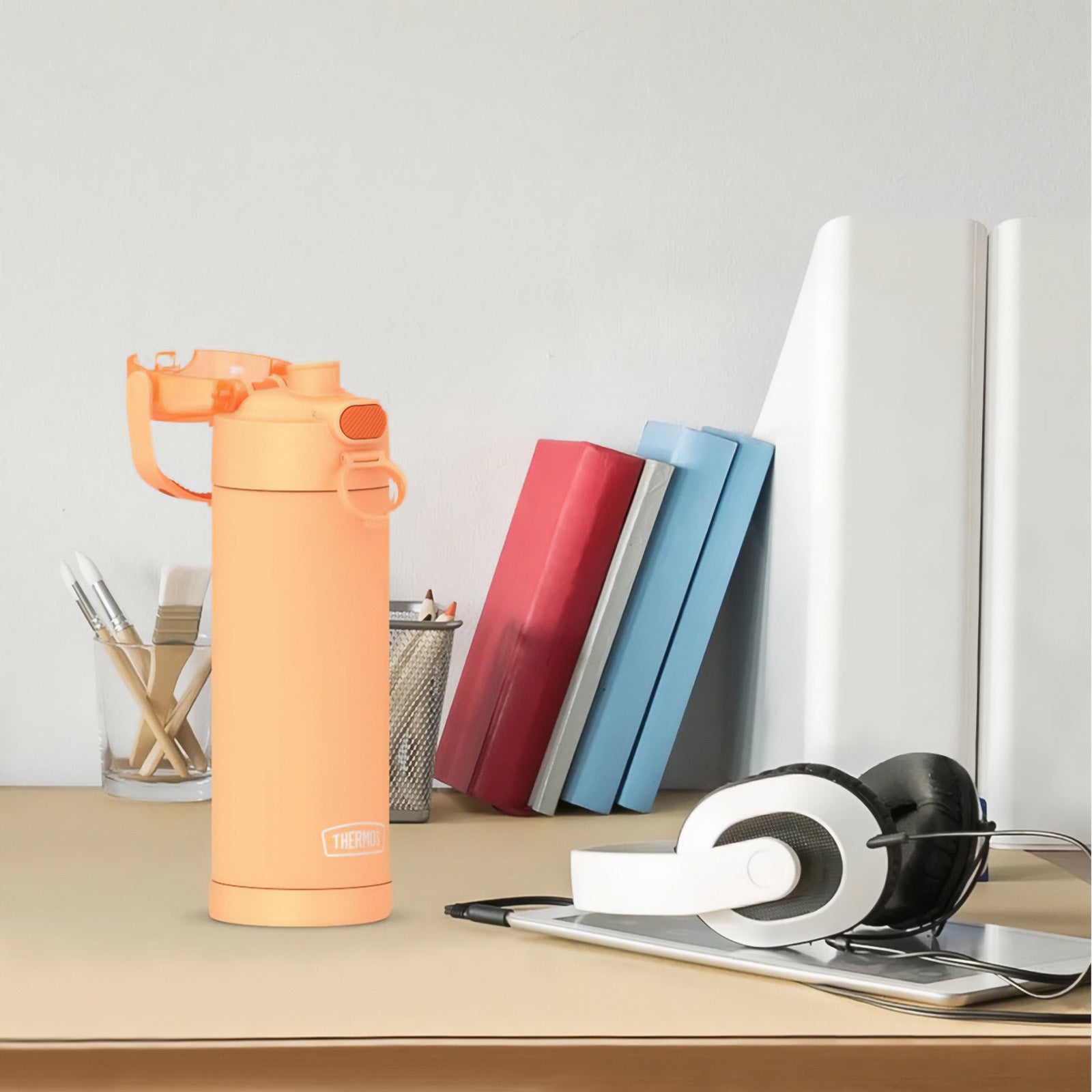 THERMOS Flasche Kinder Trinkflasche Funtainer Isolierflasche Weithals 0,47 L