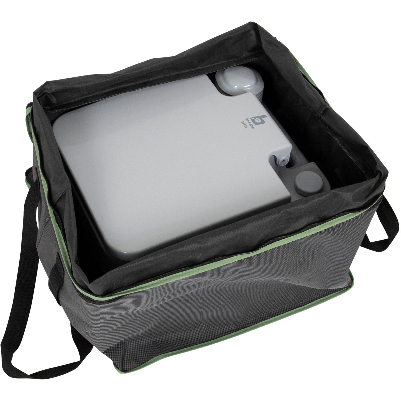 BO-CAMP Campingtoilette Tragetasche Camping WC Mobil Klo Reise Toilette Tasche