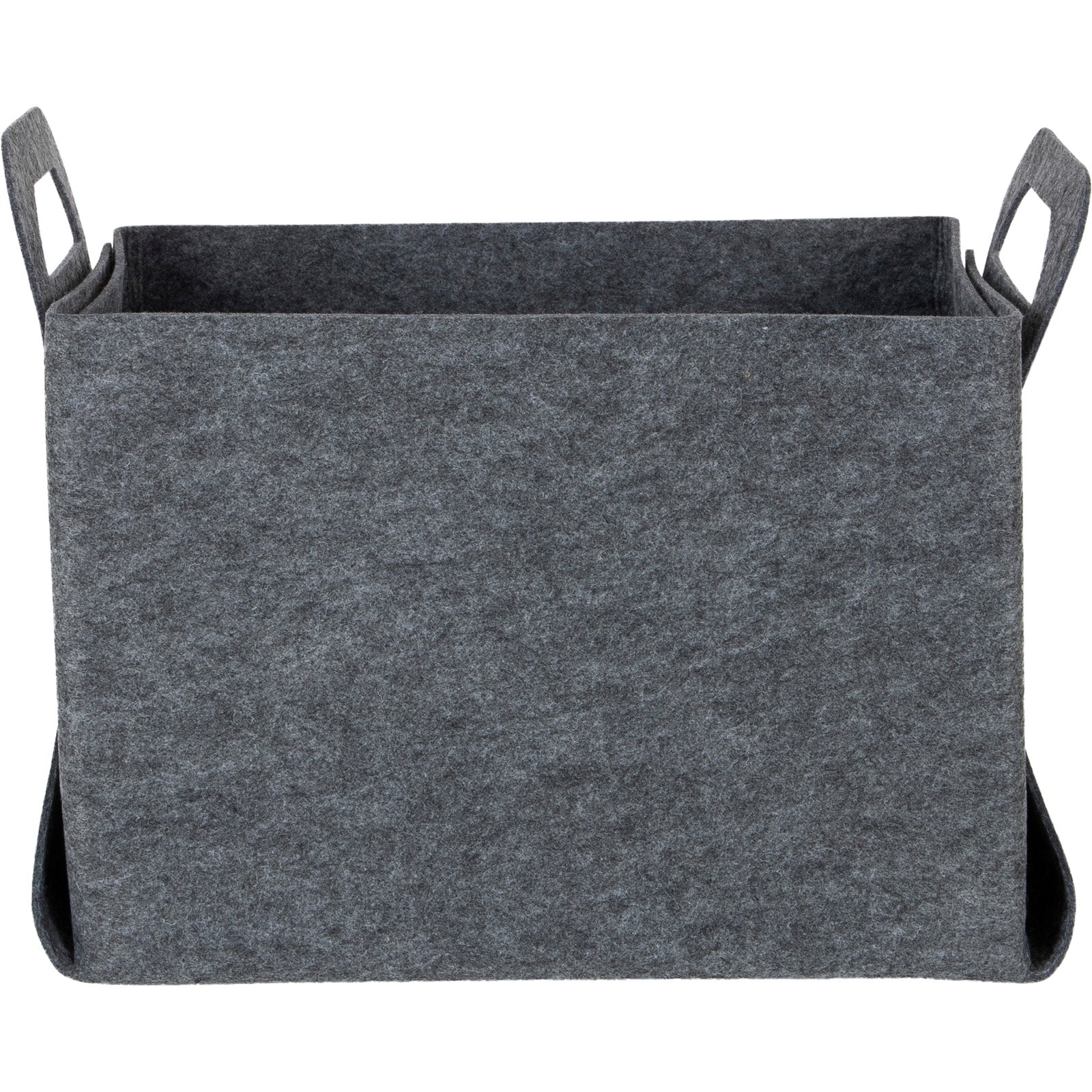 BO-CAMP Camping Felt Basket Set of 3 Barnsburry Folding Basket Organizer Storage Box