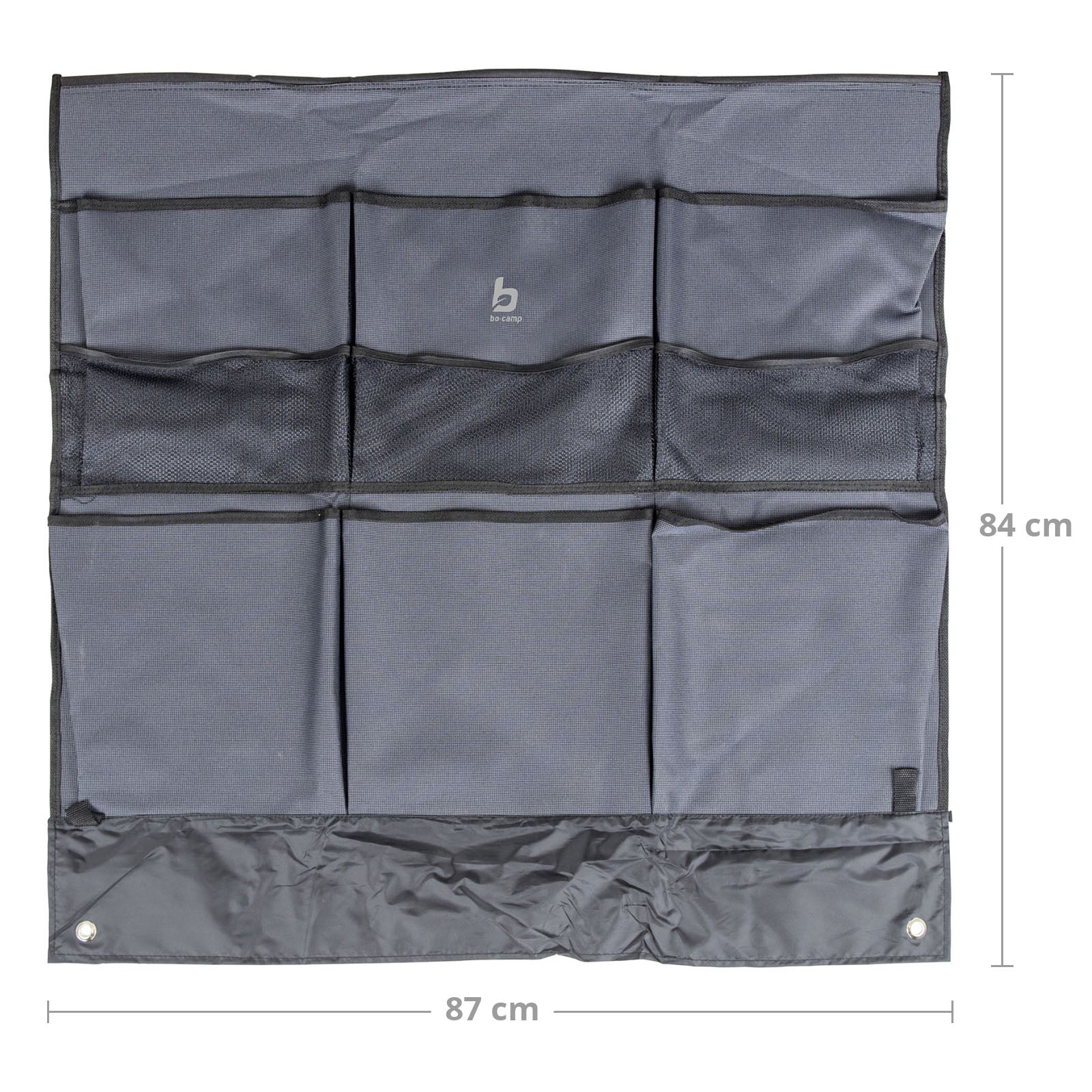 BO-CAMP Rad Kasten Boden Schürze Schutz Hülle Hänge Organizer Wohnwagen Caravan