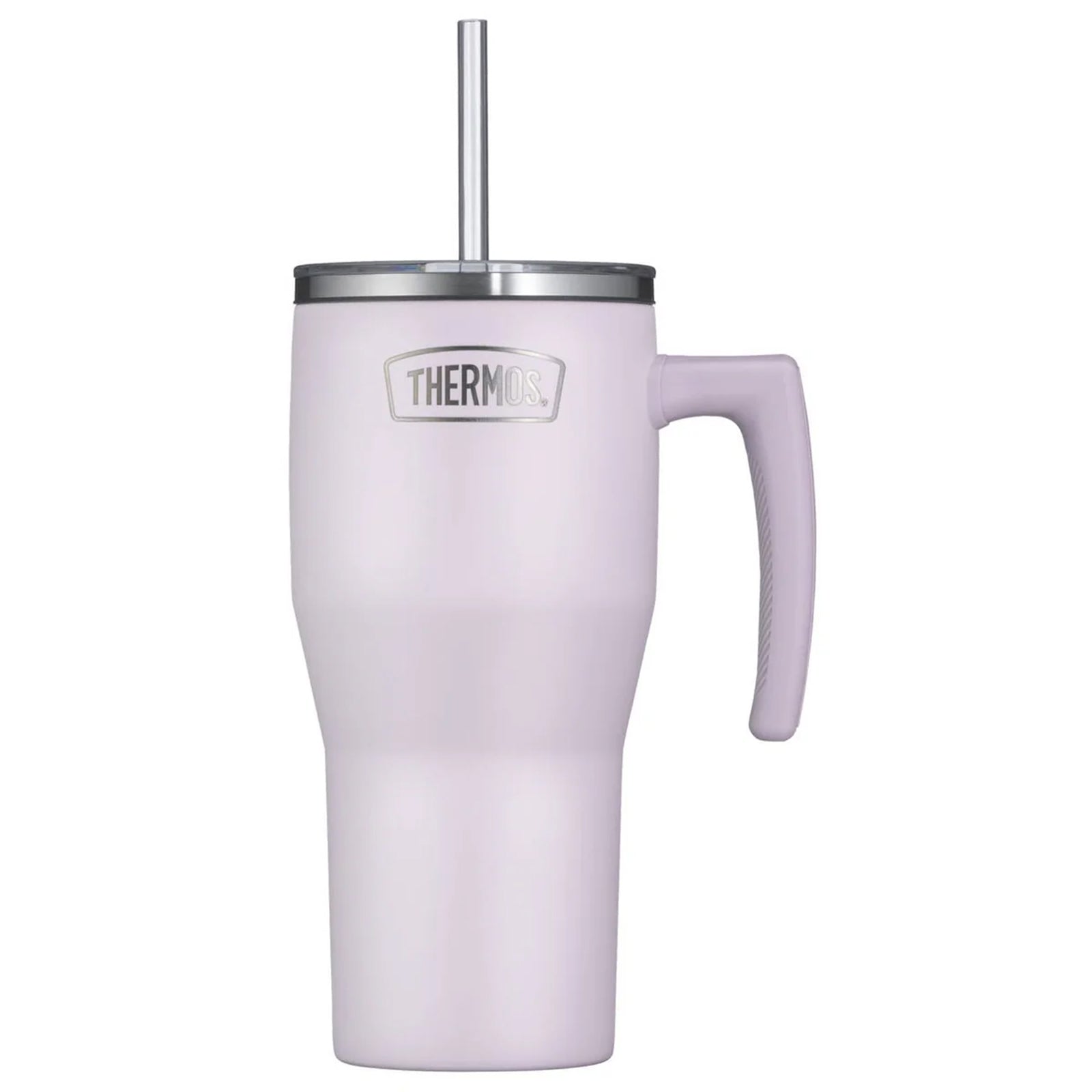 THERMOS Trinkbecher Refreshing Isolierbecher Trinkflasche Griff Strohhalm 0,85 L