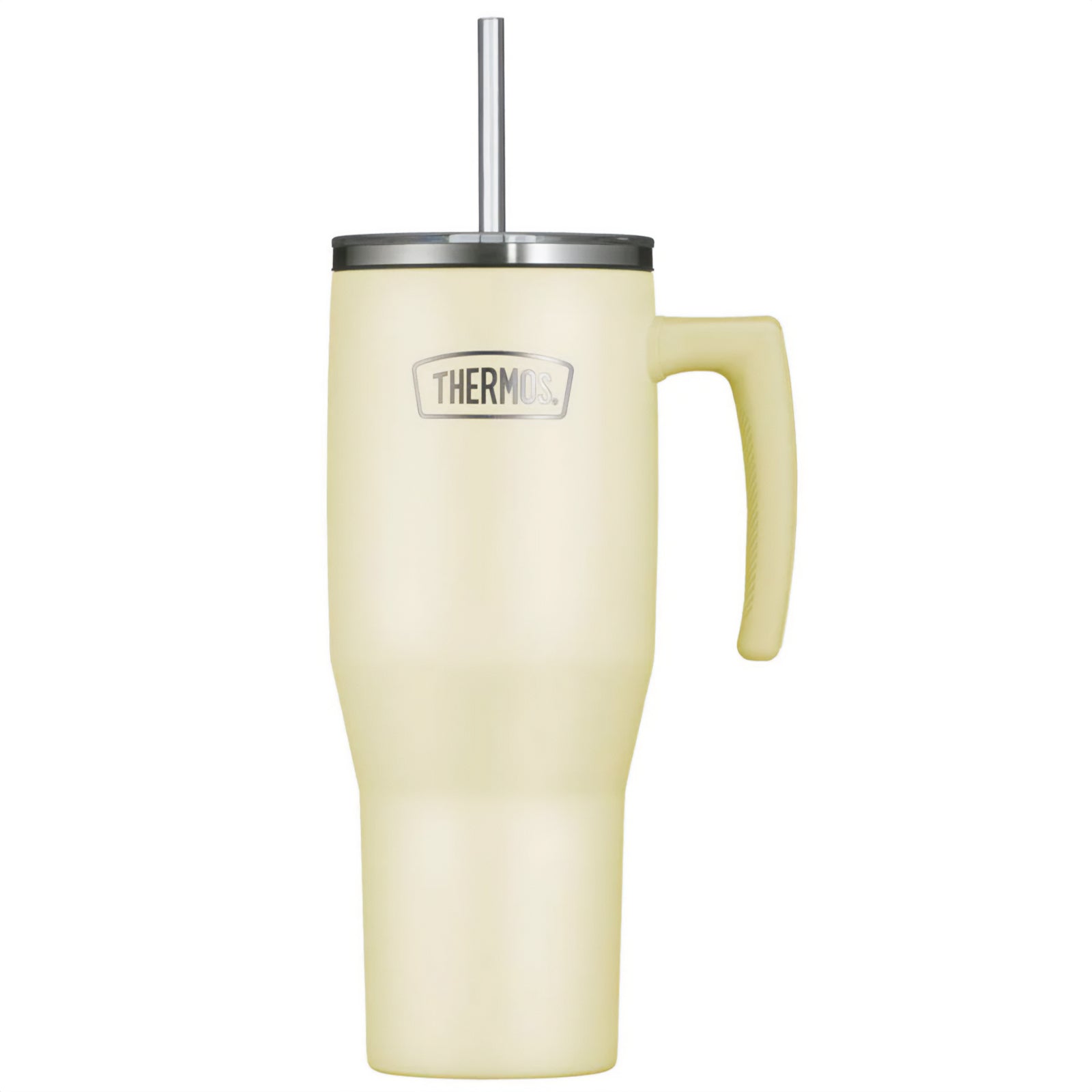 THERMOS Trinkbecher Refreshing Isolierbecher Trinkflasche Griff Strohhalm 1,1 L