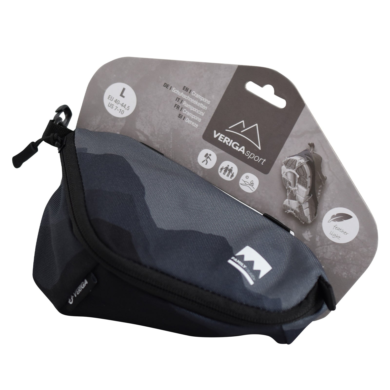 VERIGA Family Track His Shoe Claws Ice Claws Shoe Spikes Snow Crampons