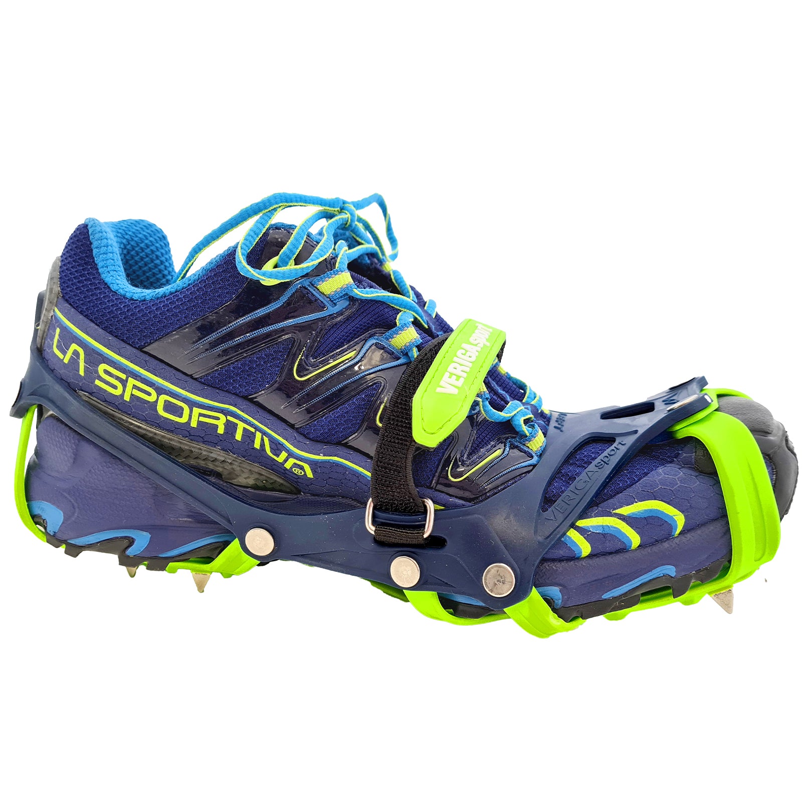 VERIGA Run Track Steigeisen Schuhkrallen Eis Krallen Schuh Spikes Ketten 36-47