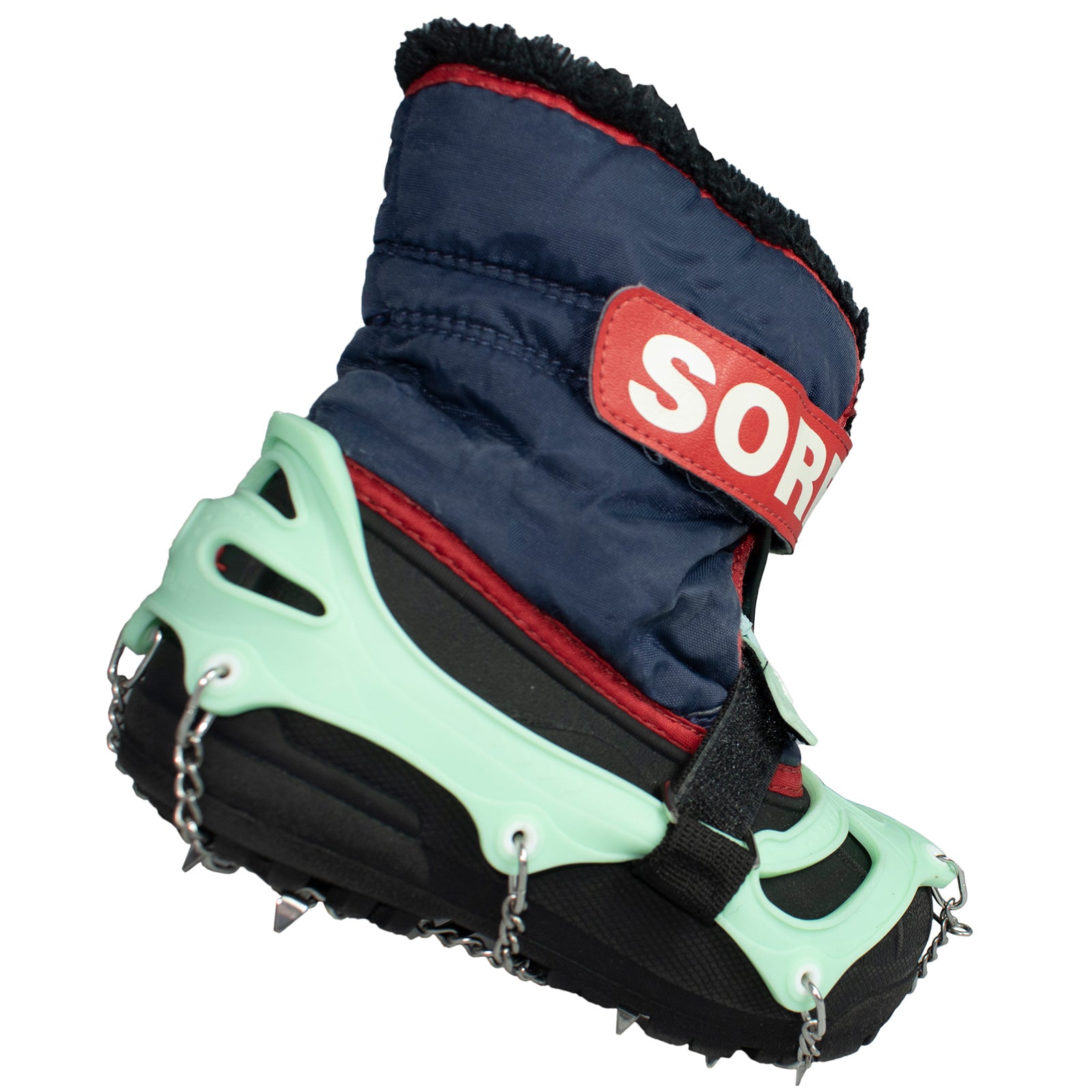 Crampons à glace pour chaussures VERIGA Family Track pour enfants, crampons à neige