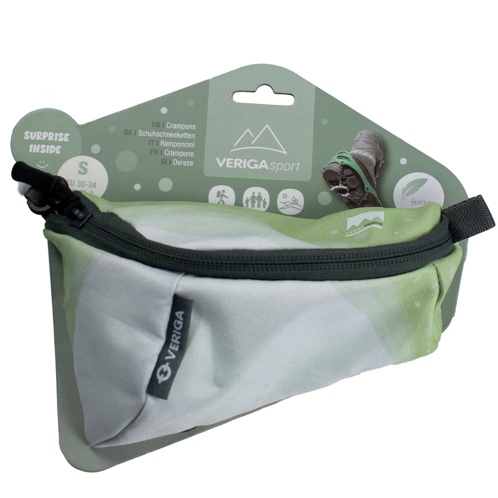 VERIGA Family Track Kids Shoe Claws Ice Claws Shoe Spikes Snow Crampons