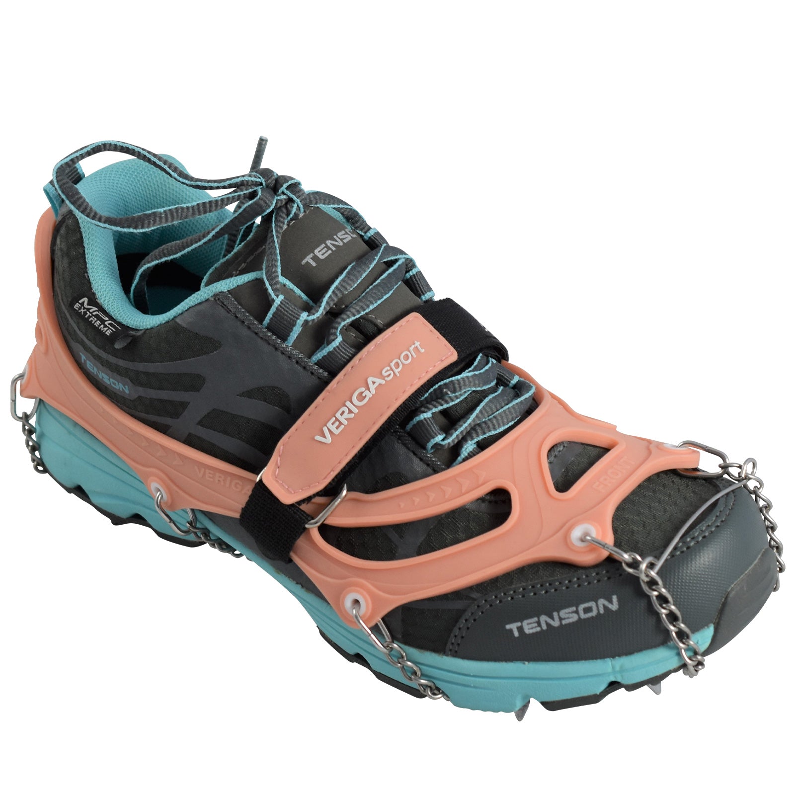 VERIGA Family Track Hers Shoe Claws Ice Claws Shoe Spikes Snow Crampons