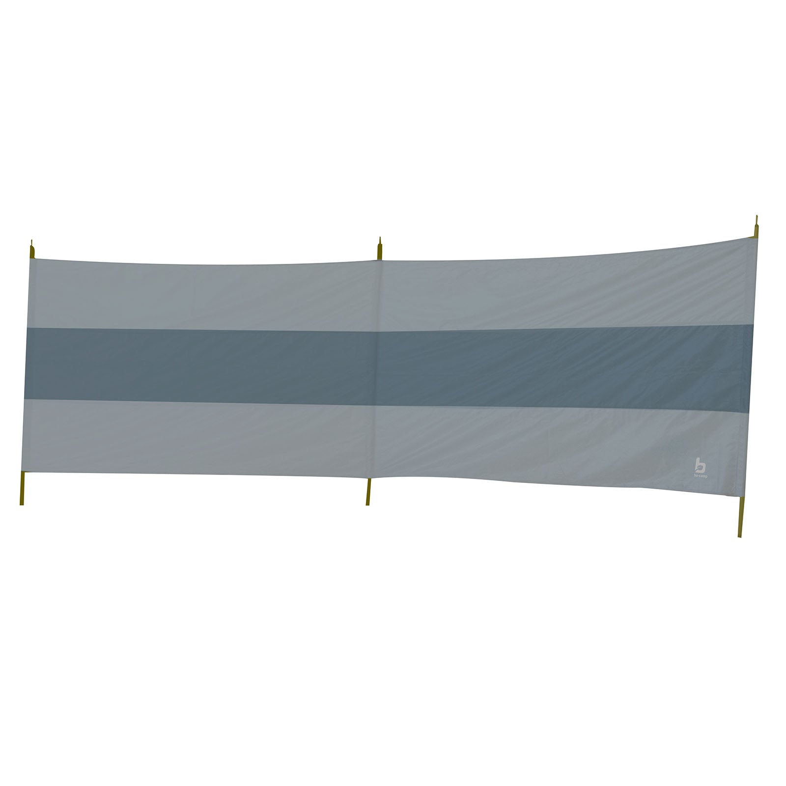 Brise-vent de camping BO-CAMP - Écran de confidentialité Tente de plage Coquille Clôture de jardin 335x120