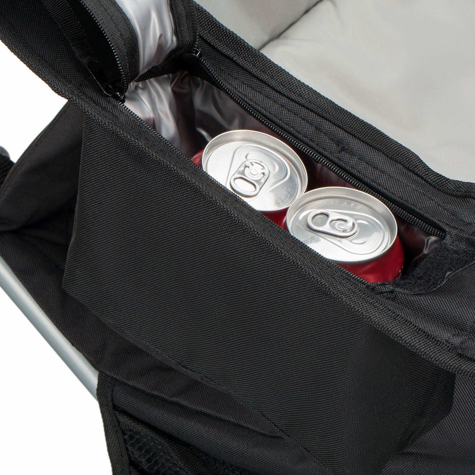 KINGCAMP Camping Falt Stuhl Klapp Sessel Garten Angel Outdoor Kühltasche 160 kg