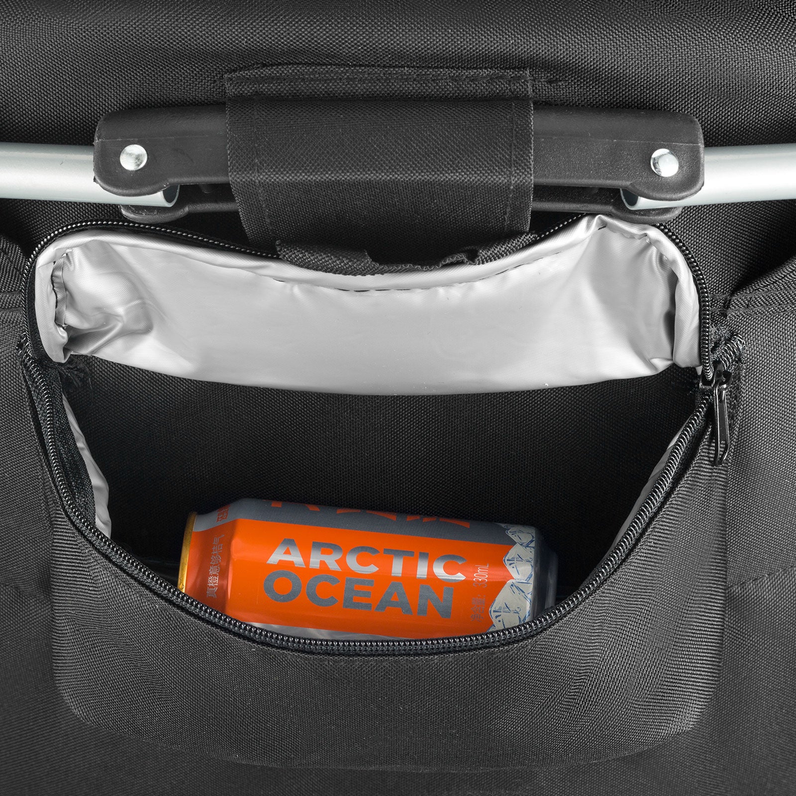 KINGCAMP MoonChair XL Camping Klapp Stuhl Garten Falt Sessel Kühltasche 150 kg