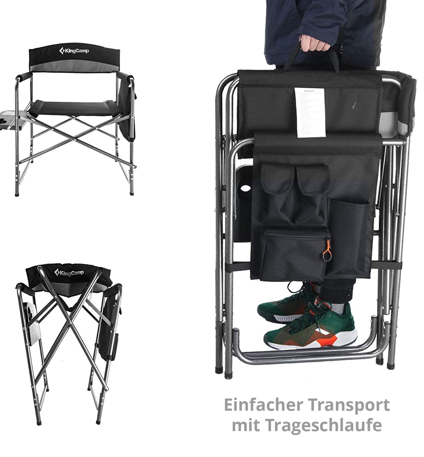 Chaise de directeur Chaise pliante de camping Director