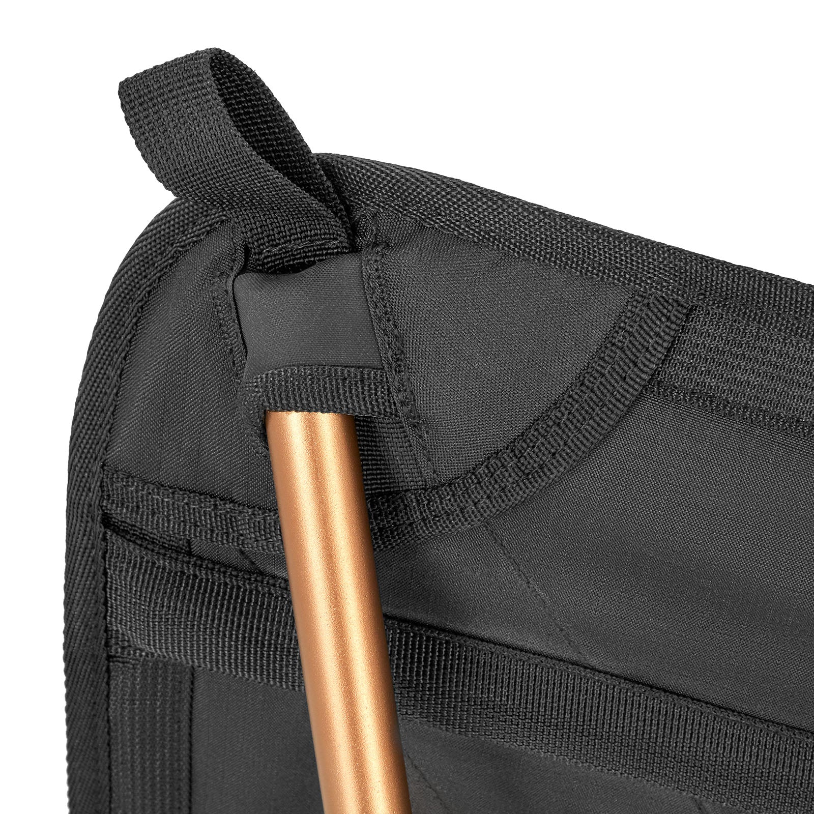 Hamac de camping pliant en aluminium Kingcamp XL, support large, capacité de charge : 120 kg