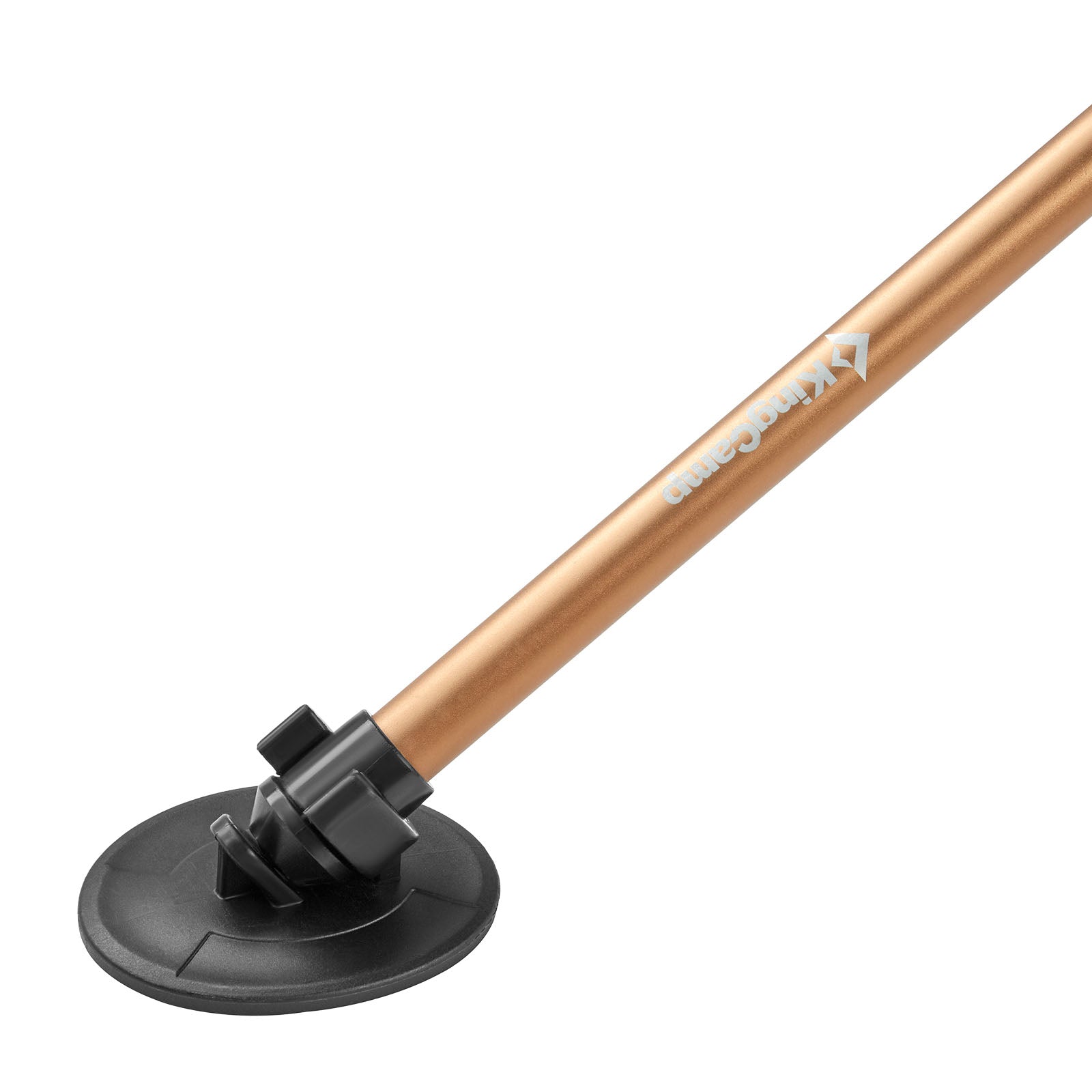 Hamac de camping pliant en aluminium Kingcamp XL, support large, capacité de charge : 120 kg