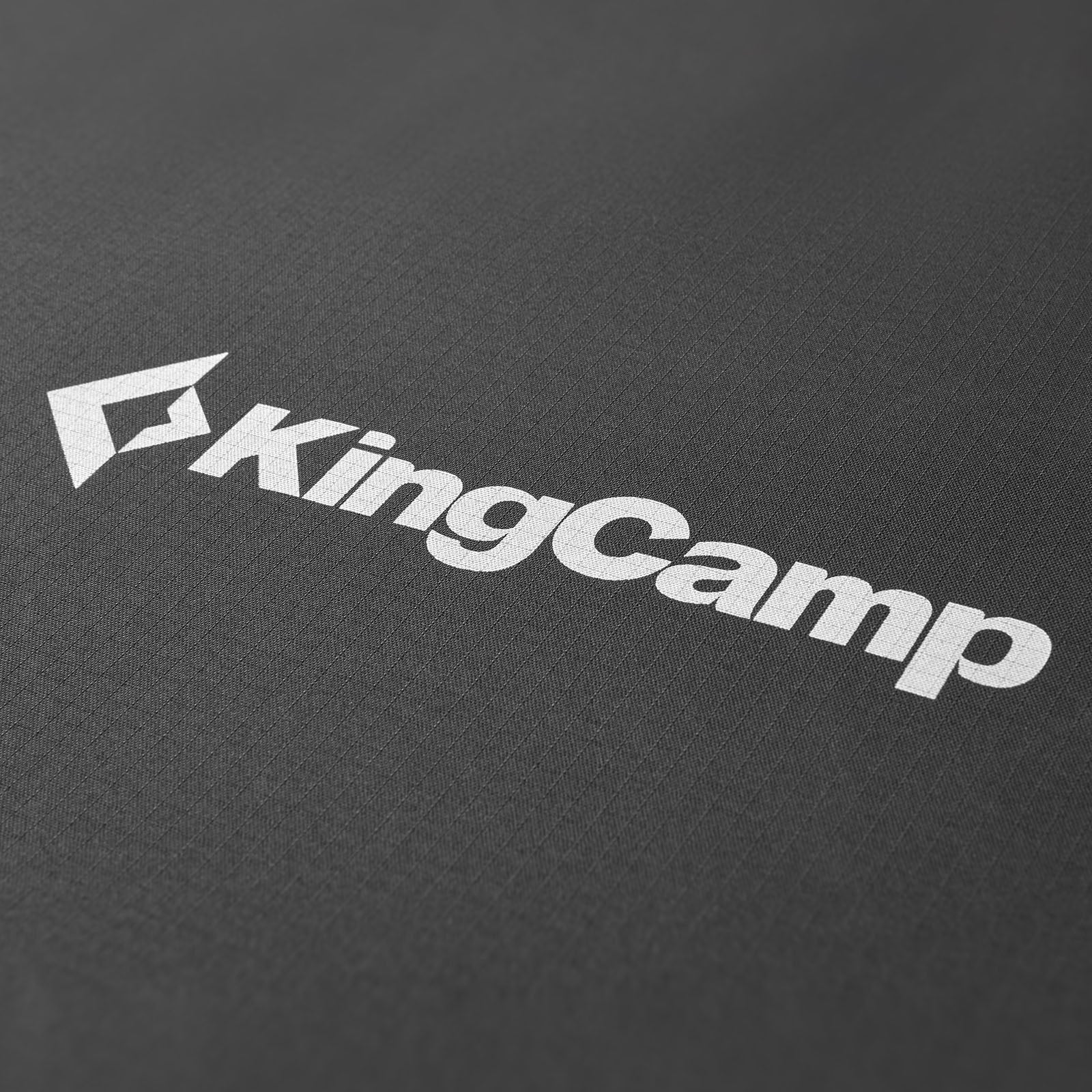 Hamac de camping pliant en aluminium Kingcamp XL, support large, capacité de charge : 120 kg