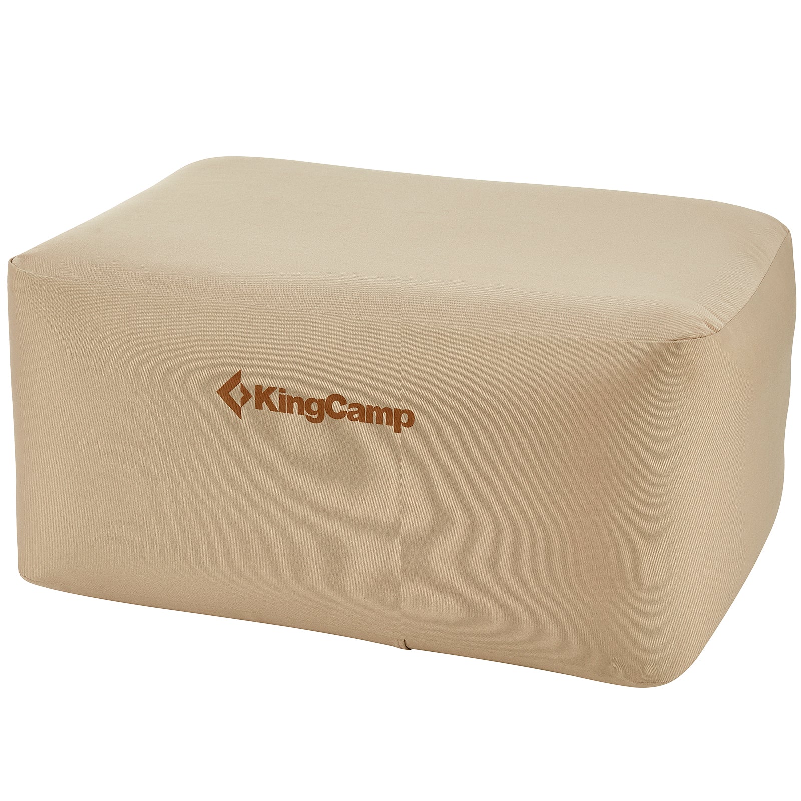 Tabouret de camping gonflable KINGCAMP, cube d'air, mobilier de jardin