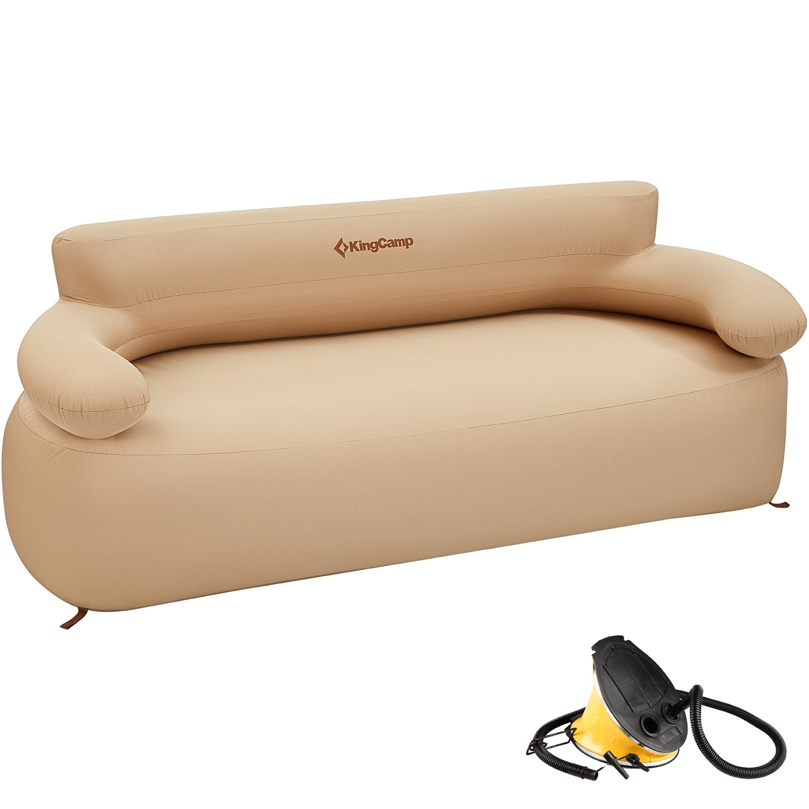 Canapé gonflable de camping Kingcamp XL, siège gonflable, mobilier de jardin pour glamping