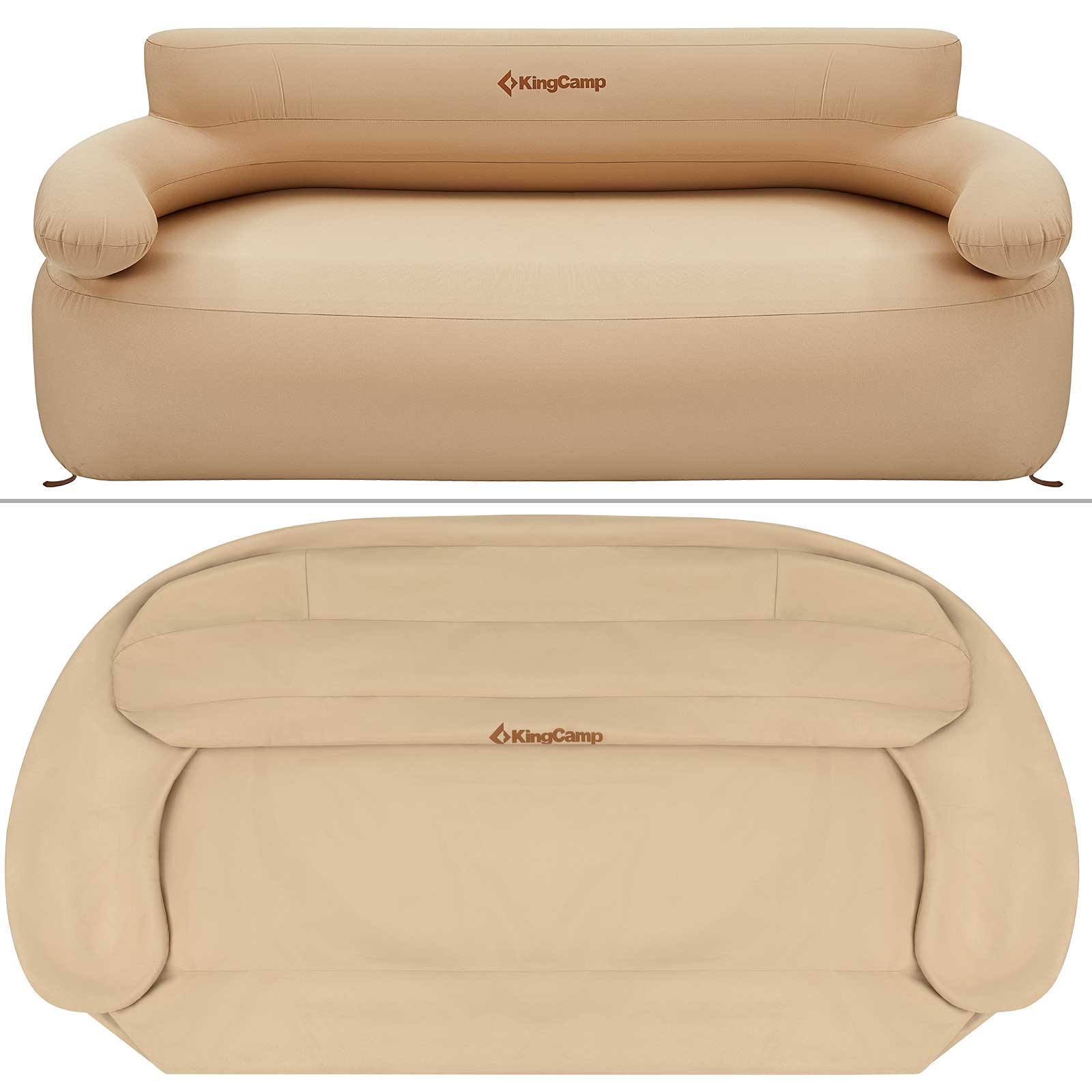 KINGCAMP Camping Couch Air Sofa XL Aufblasbar Luft Sitz Glamping Garten Möbel