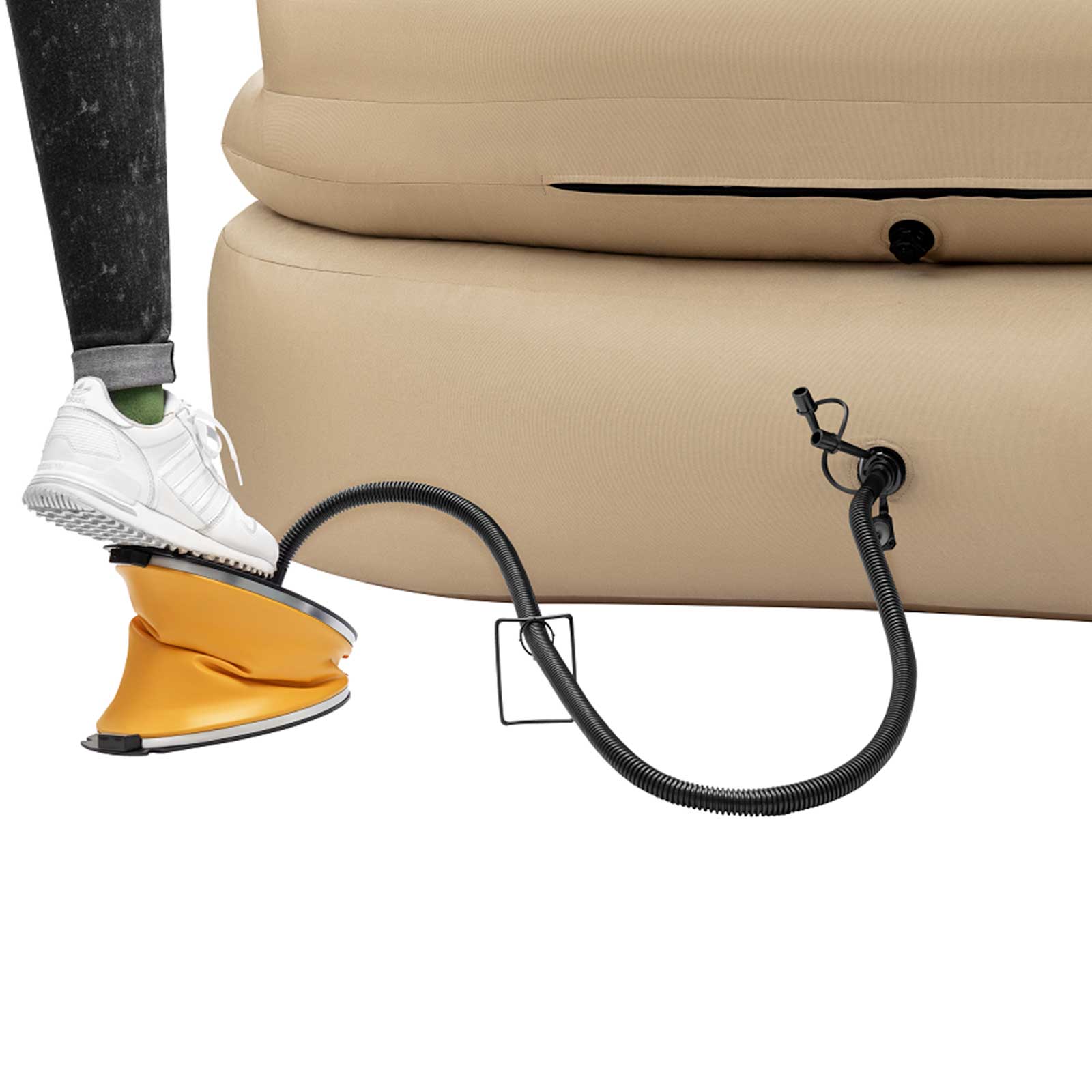 KINGCAMP Camping Couch Air Sofa XL Aufblasbar Luft Sitz Glamping Garten Möbel