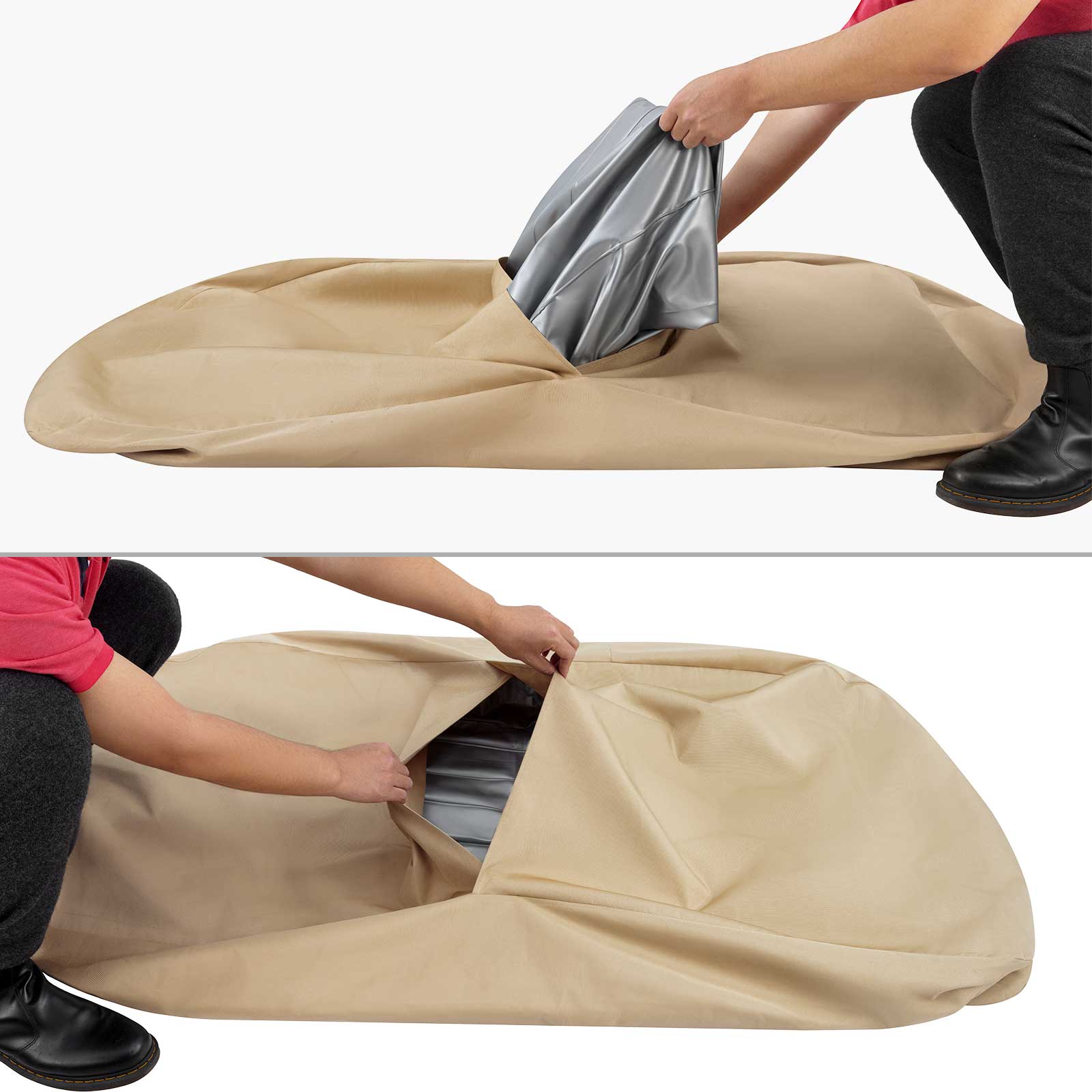 Canapé gonflable de camping Kingcamp XL, siège gonflable, mobilier de jardin pour glamping