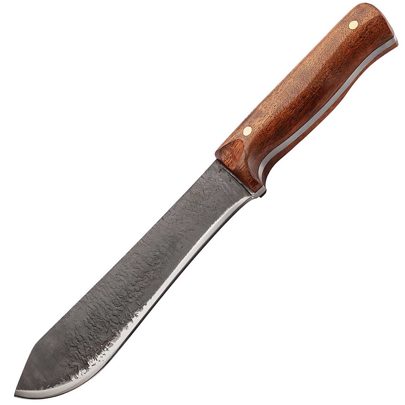 CJH Outdoormesser Gürtelmesser Arbeitsmesser Full Tang Bushcraft Messer Holz