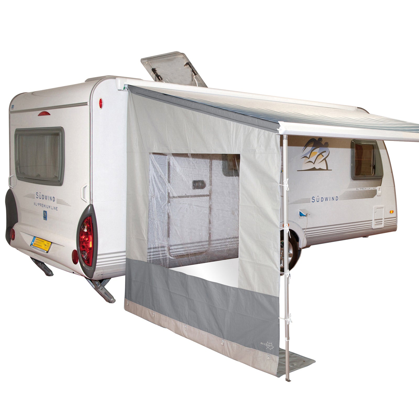 BO-CAMP side wall awning caravan canopy awning side panel Omnistor suitable