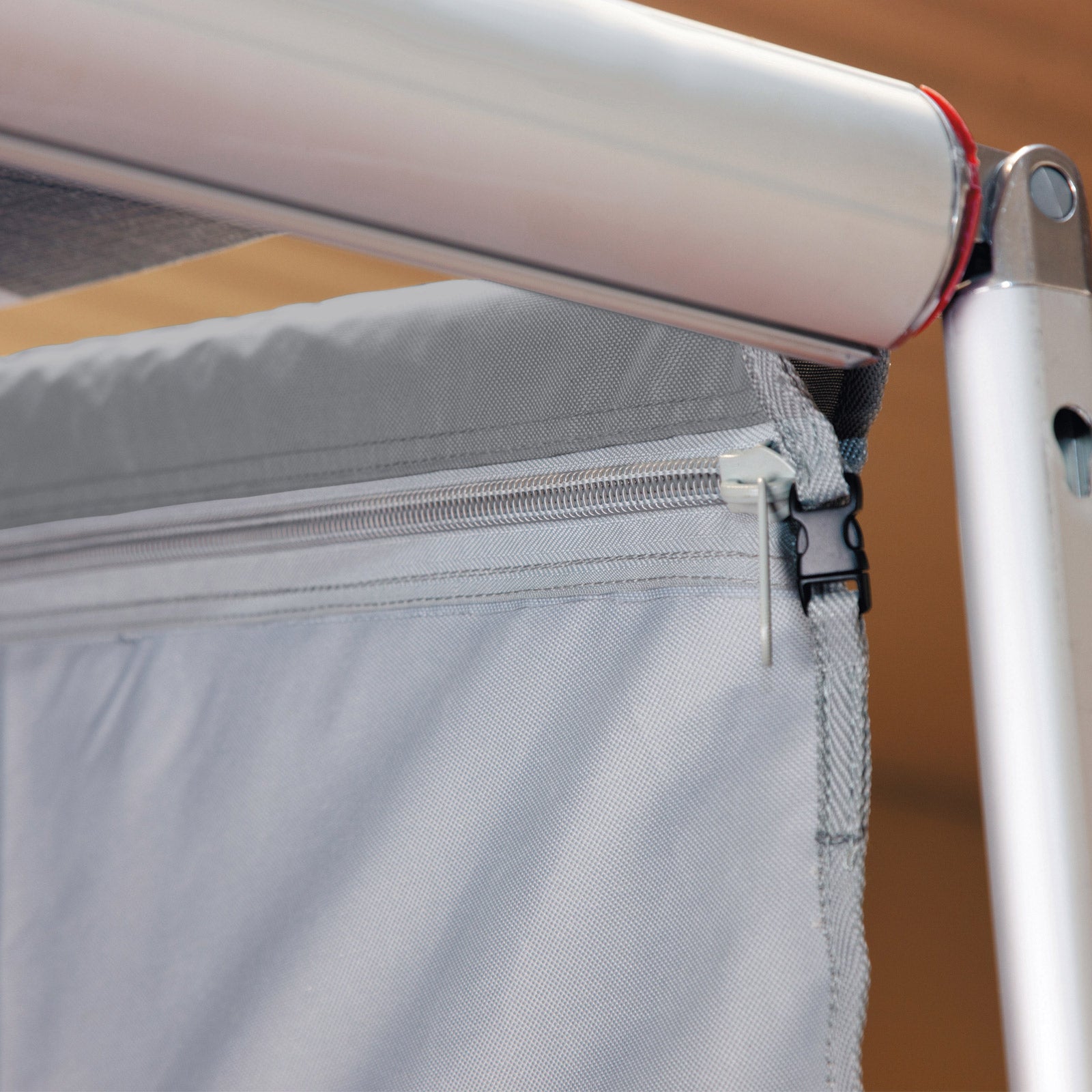 BO-CAMP Paroi latérale pour auvent de caravane, auvent, store, partie latérale Omnistor, compatible