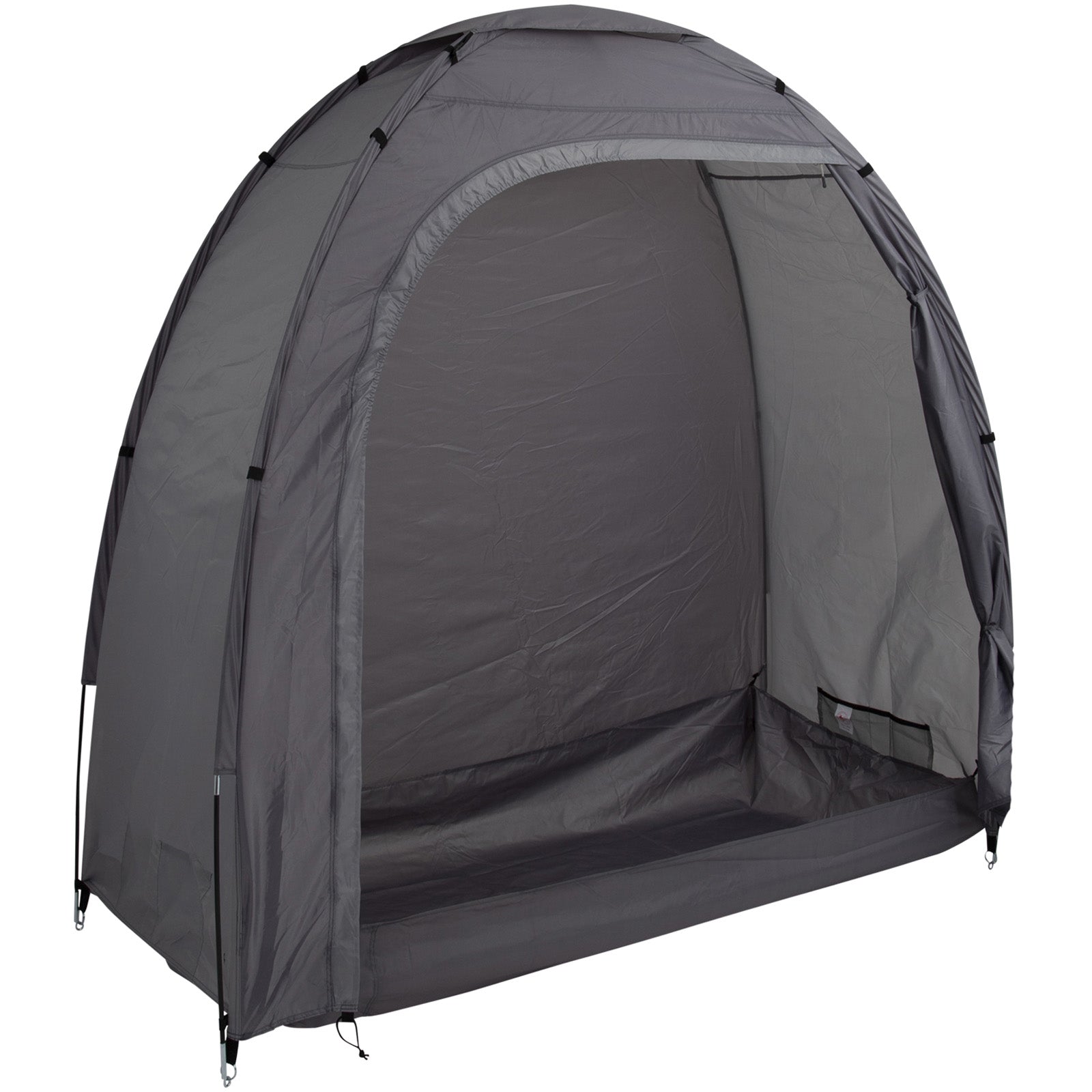 BO-CAMP Garage à vélos Vélo électrique Fournitures de camping Tente de rangement Équipement de jardin Tente latérale