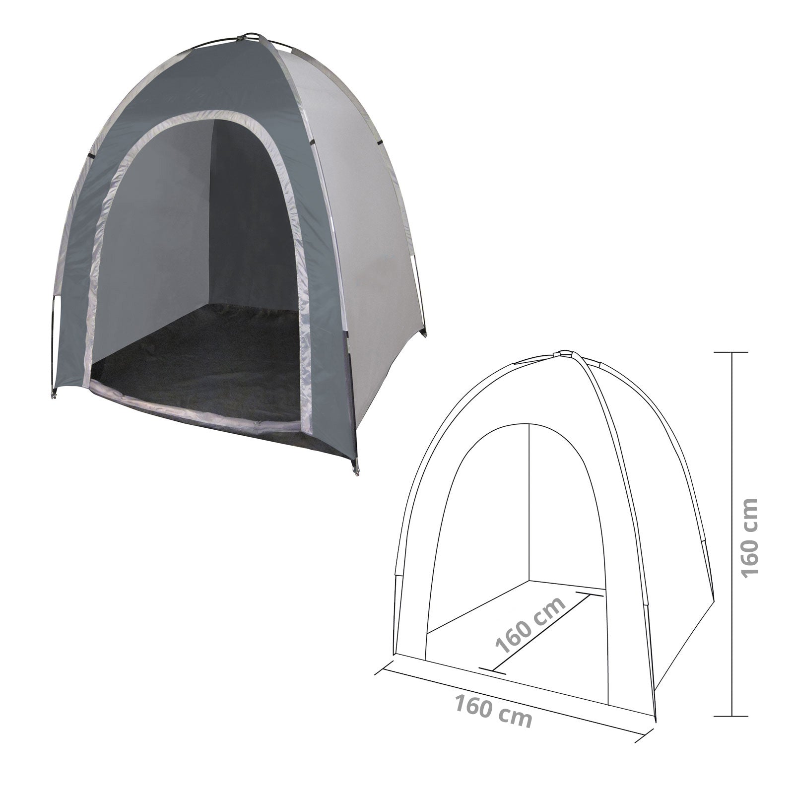 BO-CAMP storage tent equipment tent storage tent side tent changing room pavilion camping