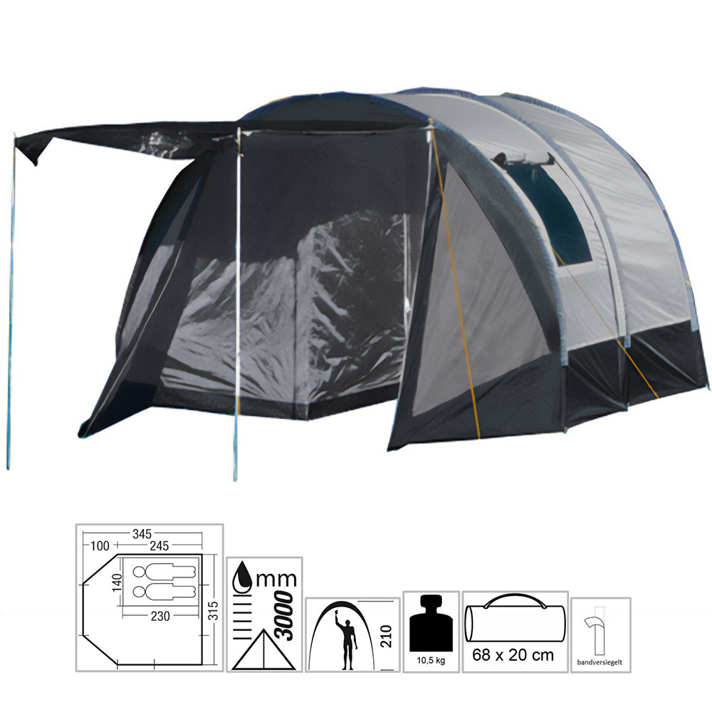 EXPLORER Bus Tent Eco - Van SUV VW Auvent Camping Bus Auvent incl. Cabine de couchage