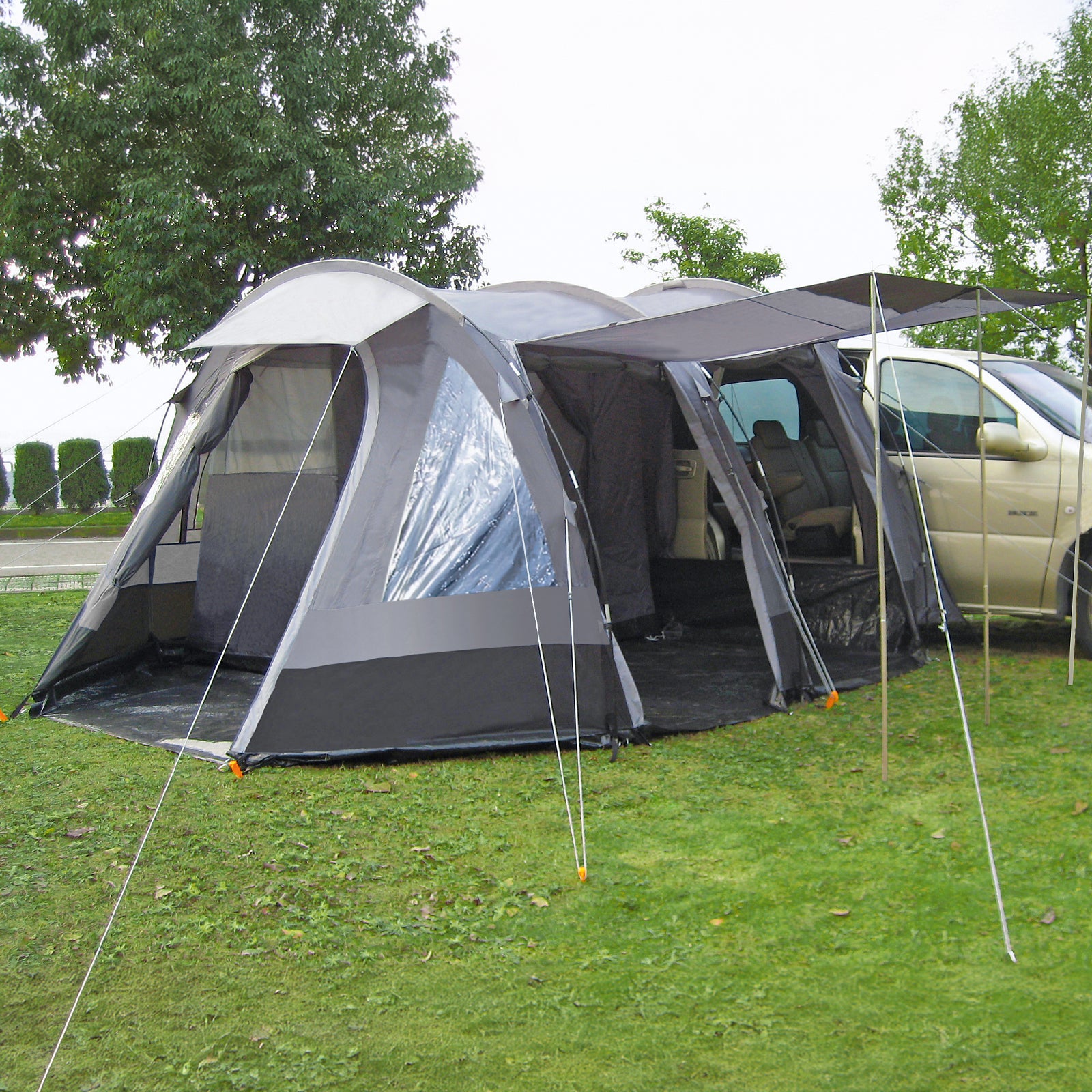 EXPLORER Bus Zelt Riva Deluxe 2 Van SUV Vorzelt Camping Busvorzelt Schlafkabine