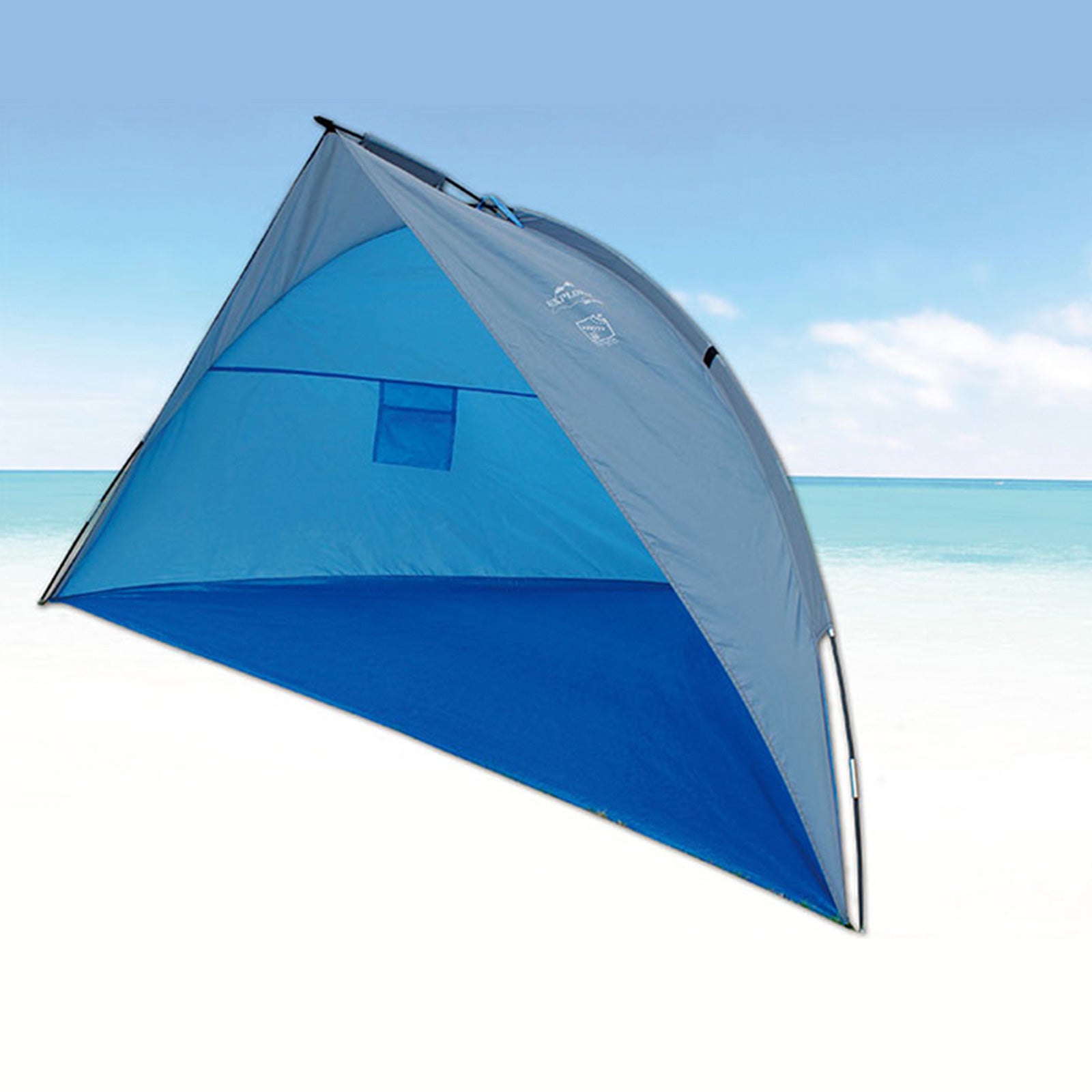EXPLORER beach shelter 2 persons wind protection beach tent UV 80 light & compact