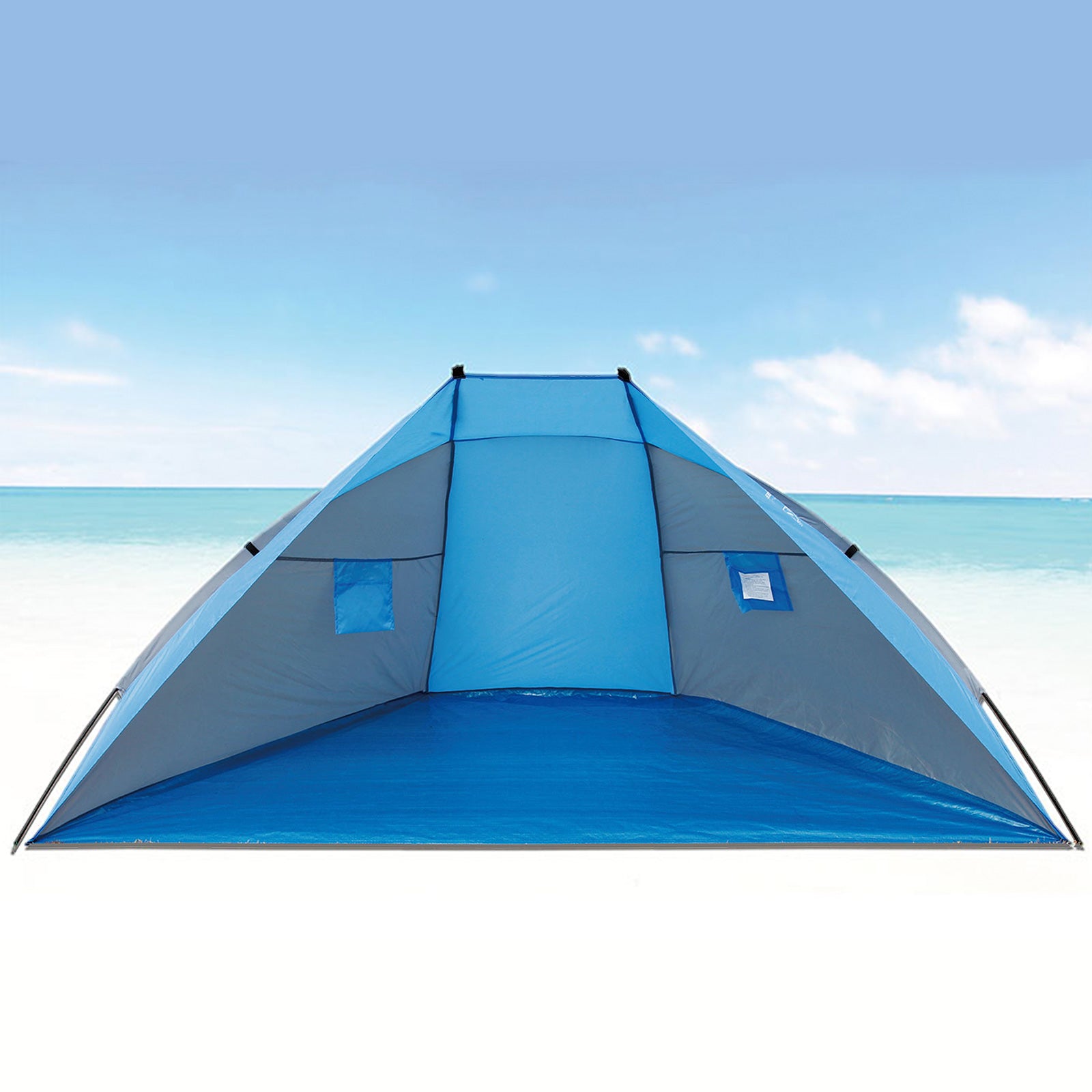 EXPLORER beach shelter sun protection - beach wind protection children's play tent UV 80