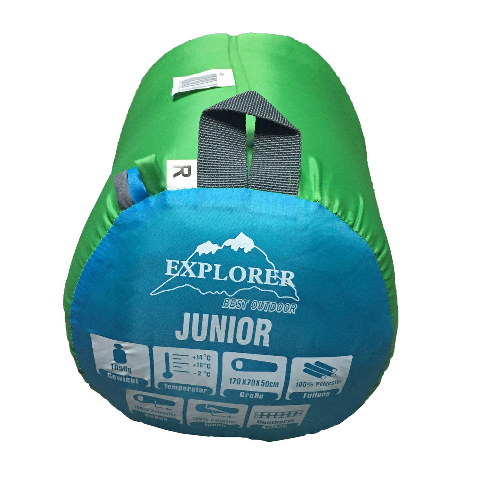 EXPLORER sleeping bag junior mummy sleeping bag children youth children's sleeping bag